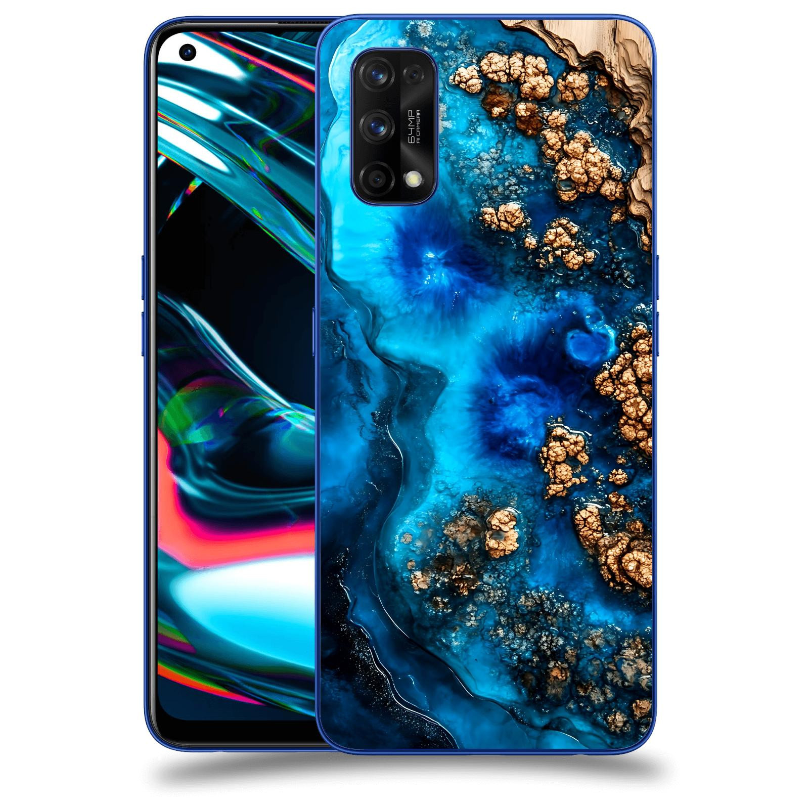 ACOVER Kryt na mobil Realme 7 Pro - Deep Marine IV