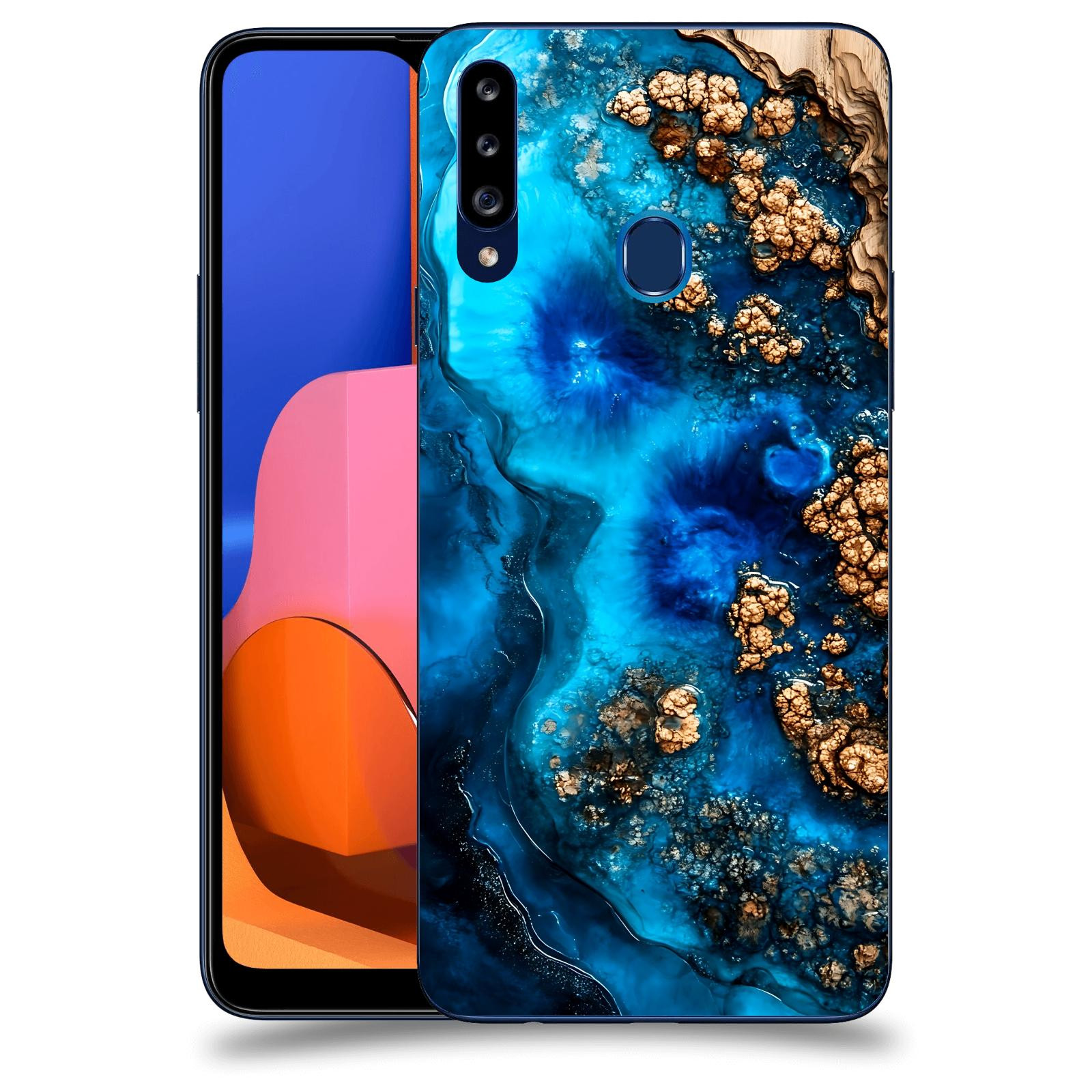 ACOVER Kryt na mobil Samsung Galaxy A20s - Deep Marine IV