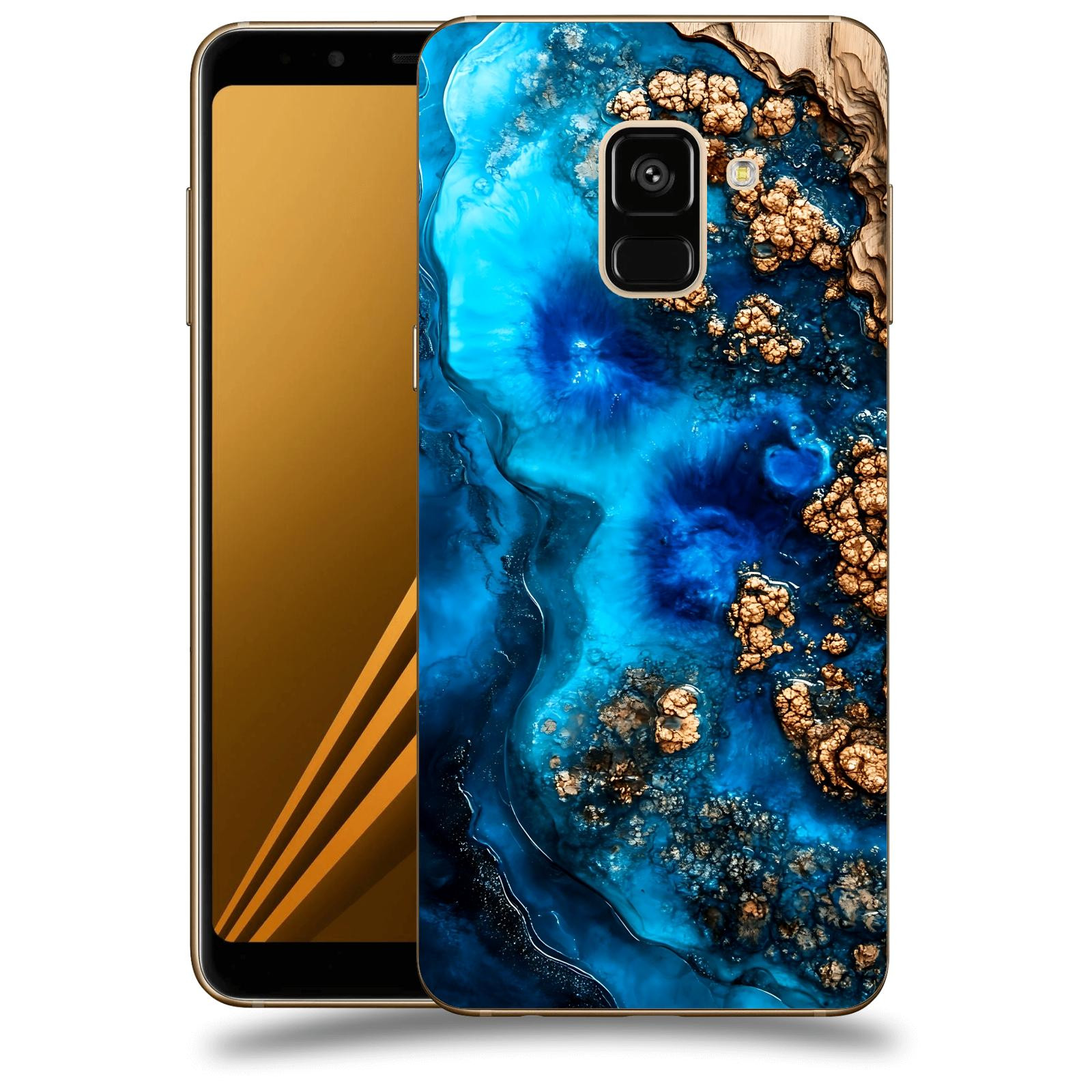 ACOVER Kryt na mobil Samsung Galaxy A8 2018 A530F - Deep Marine IV