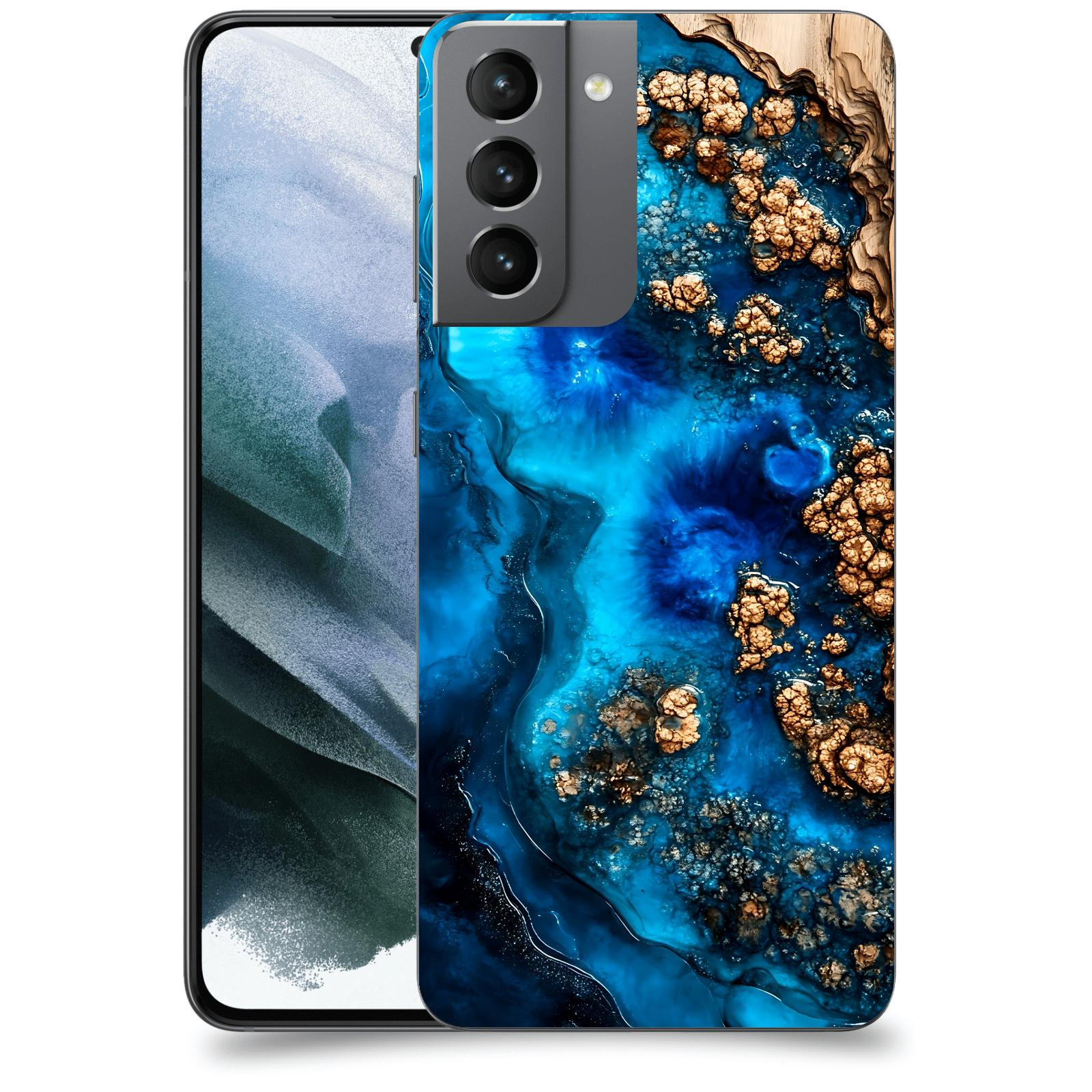 ACOVER Kryt na mobil Samsung Galaxy S21 G991B - Deep Marine IV