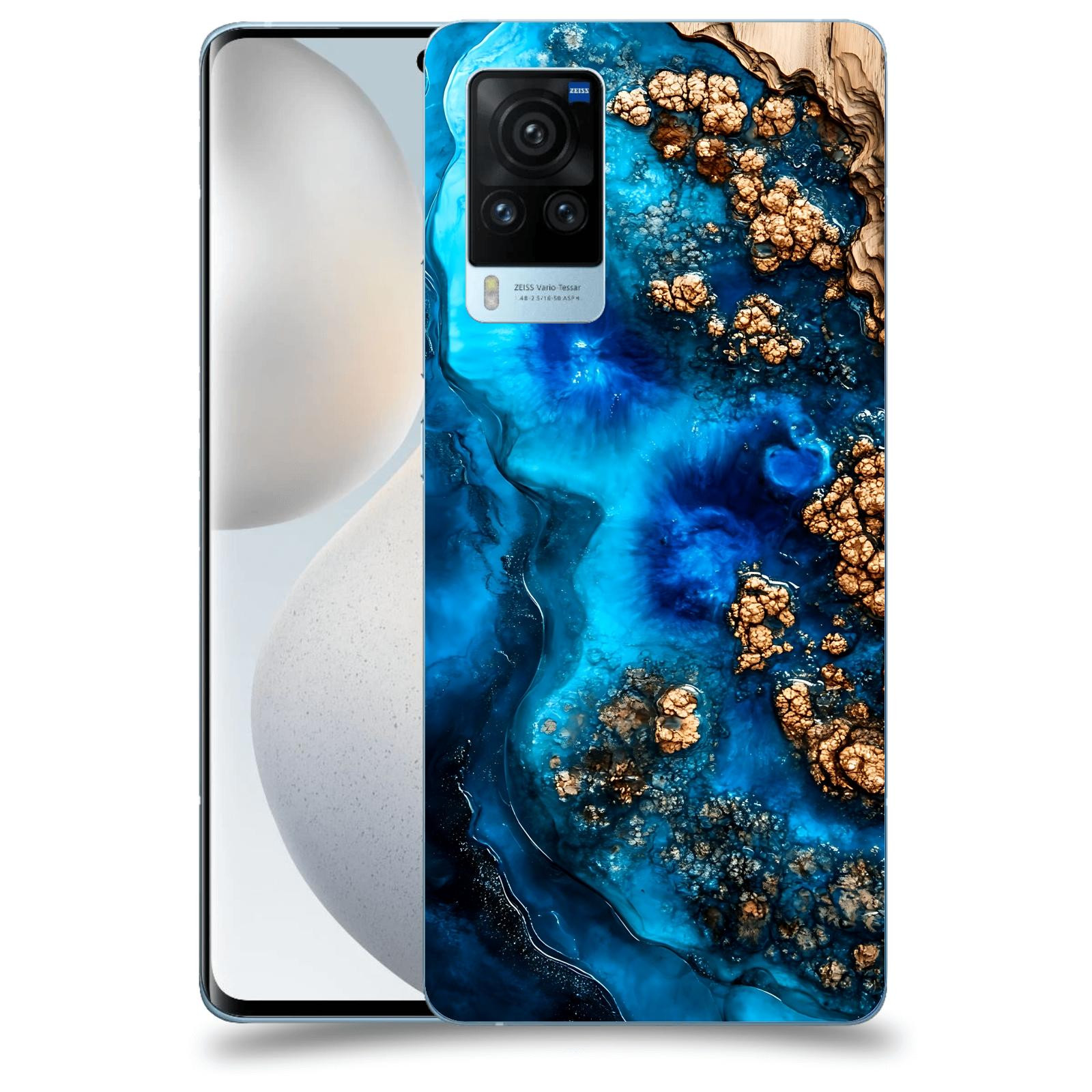 ACOVER Kryt na mobil Vivo X60 Pro 5G - Deep Marine IV