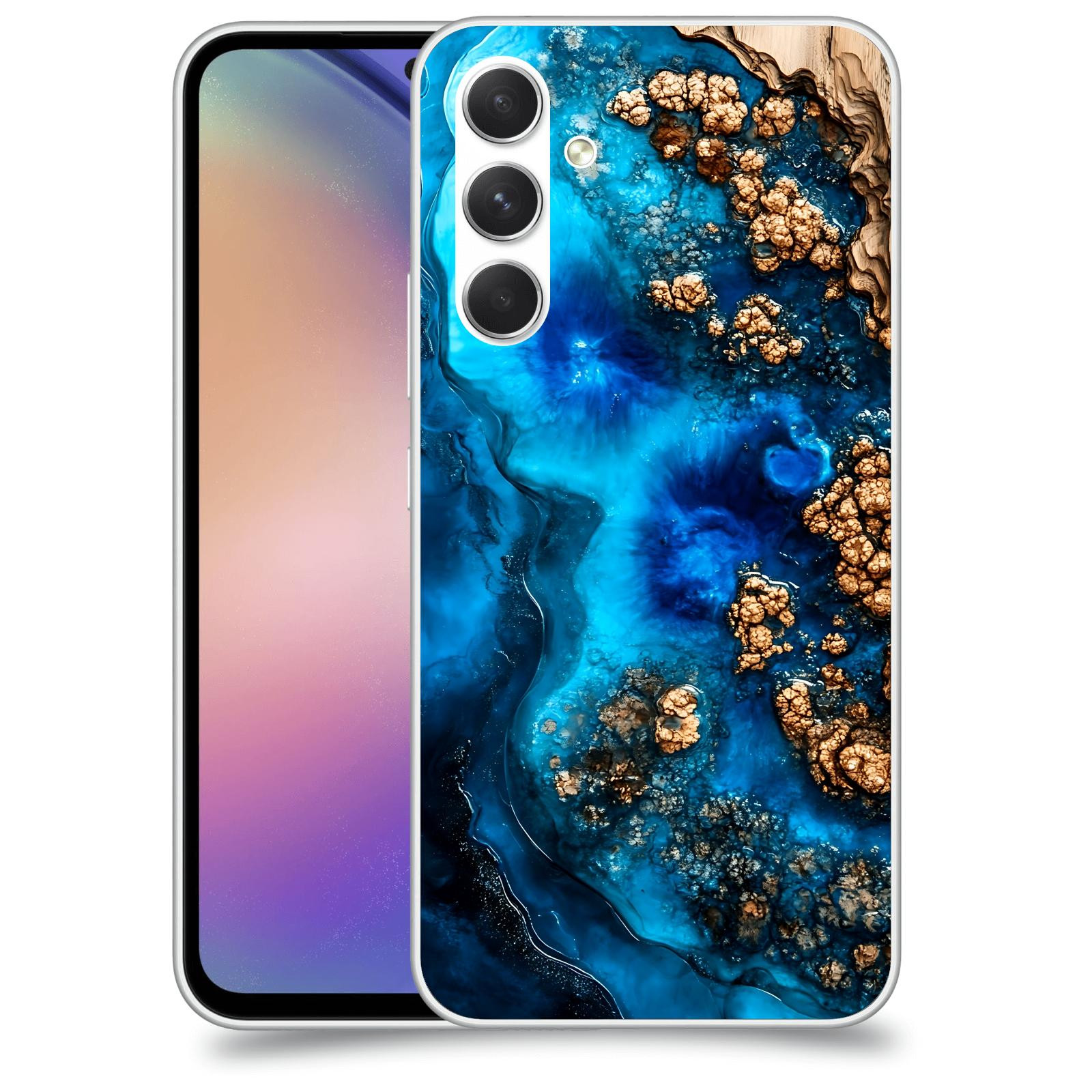 ACOVER Kryt na mobil Samsung Galaxy M54 5G - Deep Marine IV