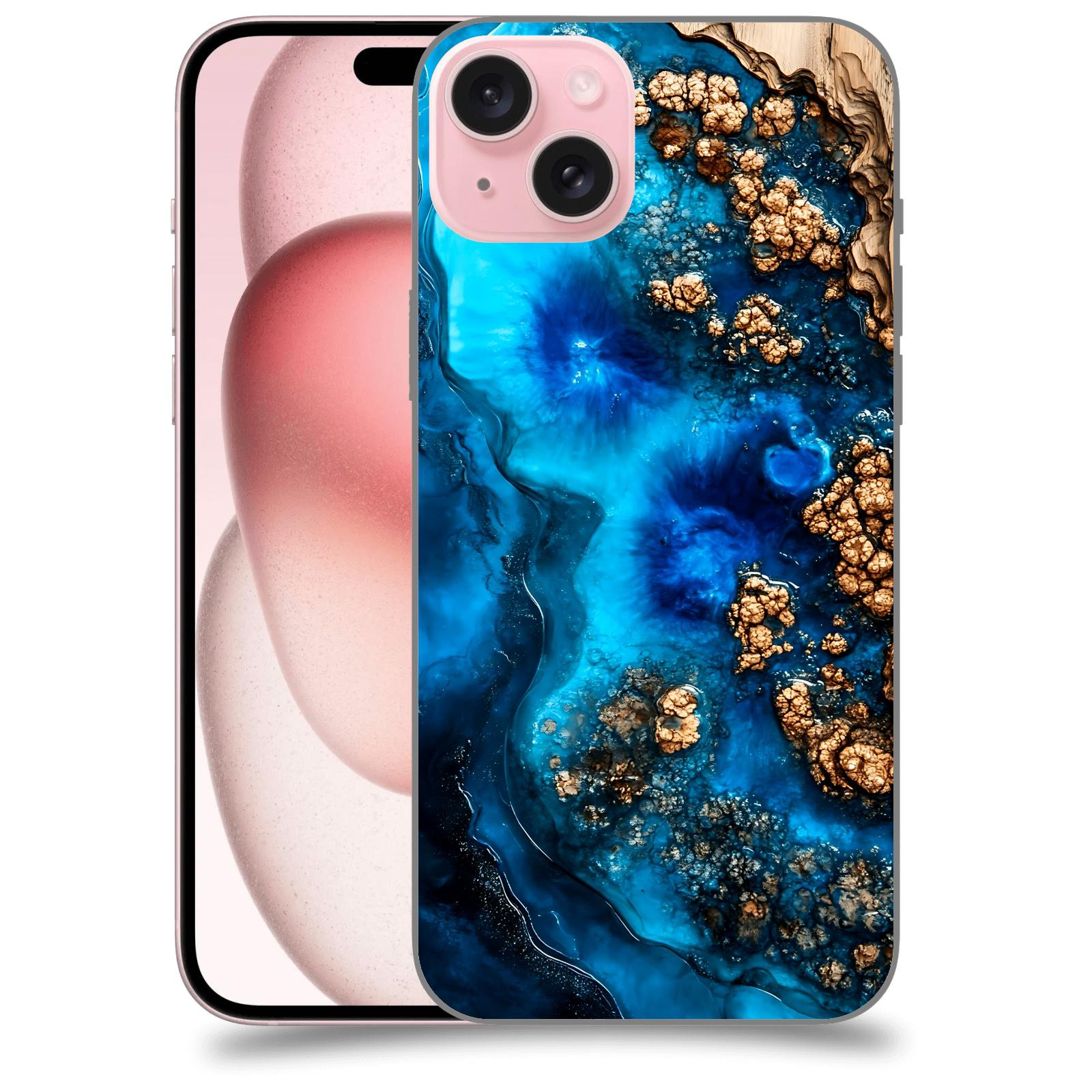 ACOVER Kryt na mobil Apple iPhone 15 plus - Deep Marine IV