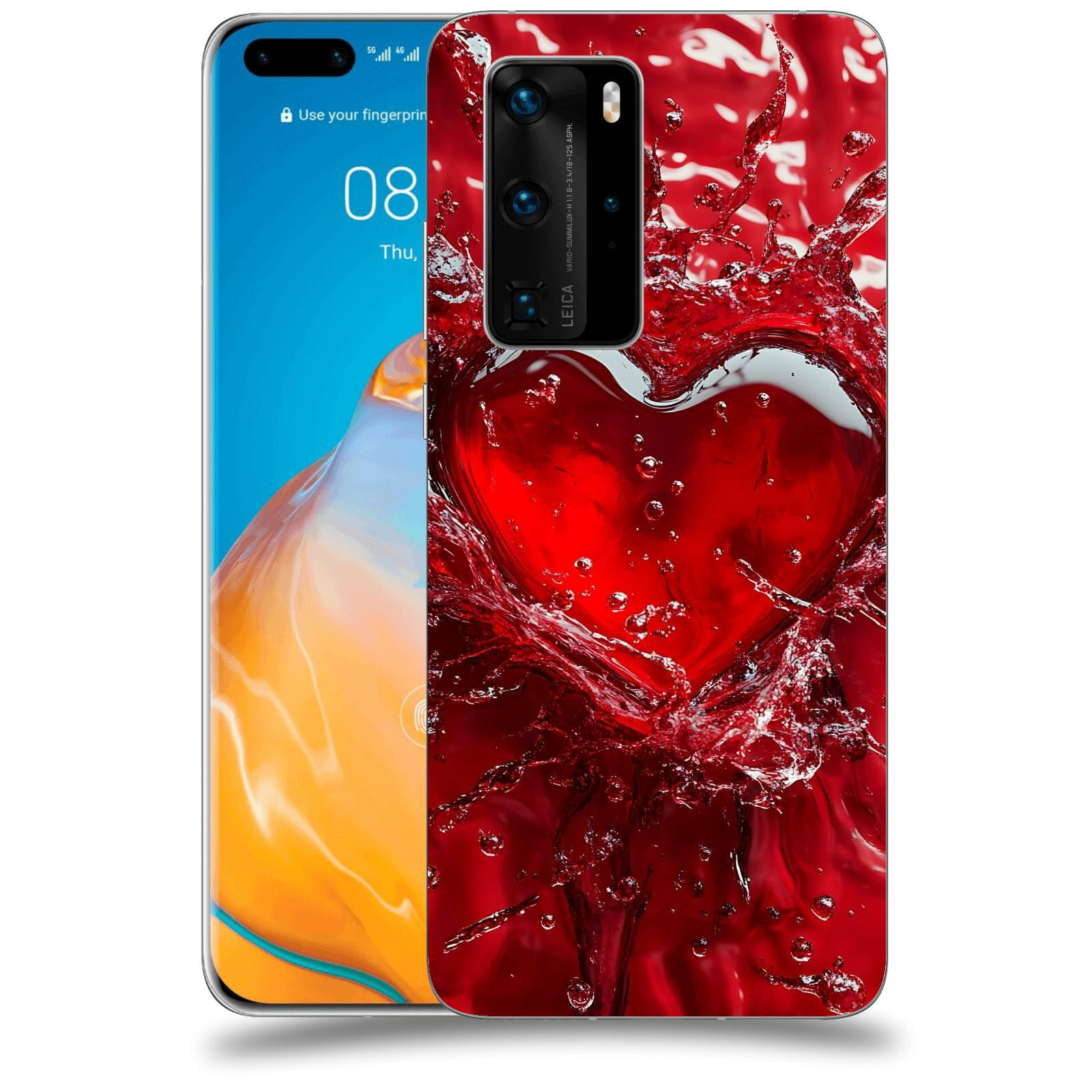 ACOVER Kryt na mobil Huawei P40 - Love I