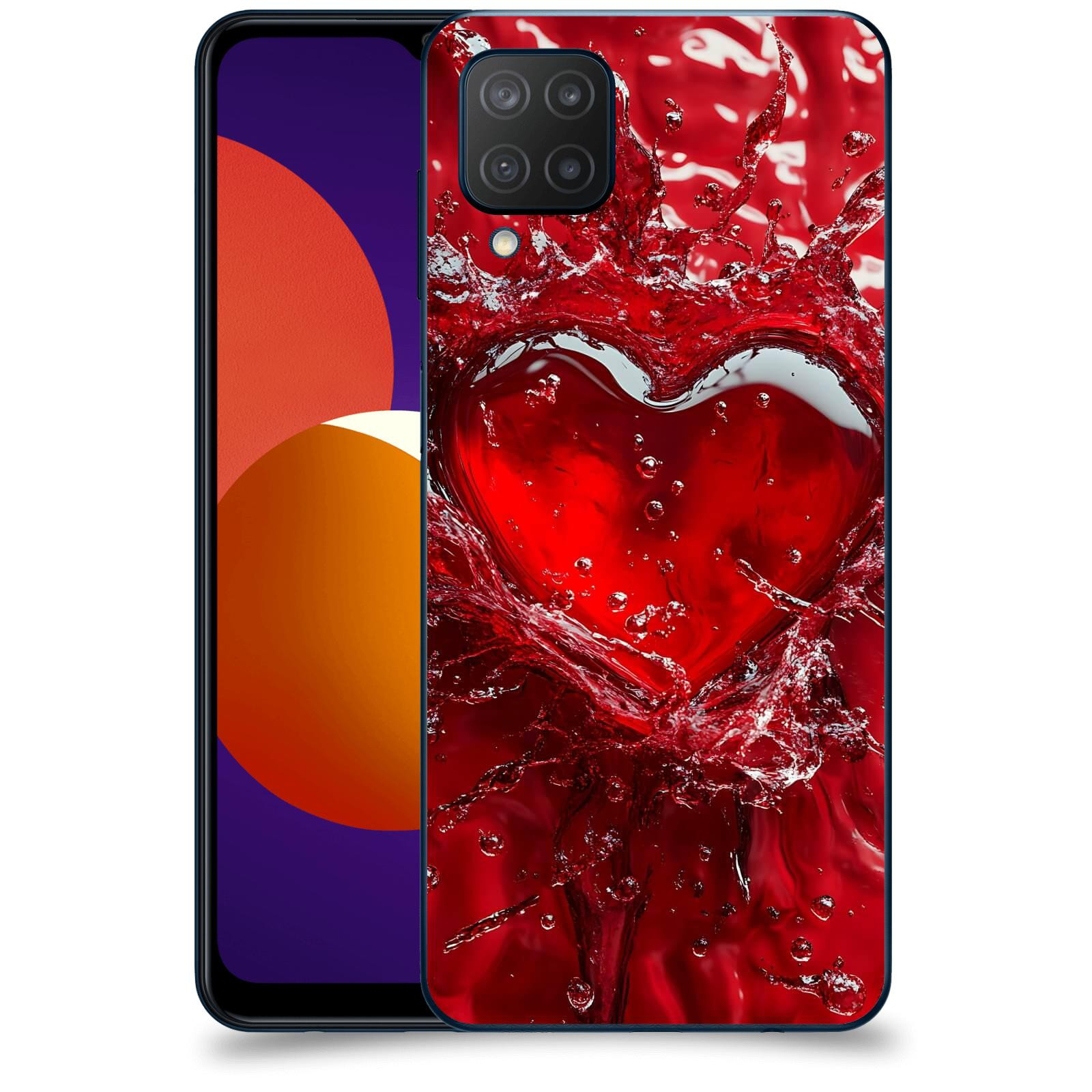 ACOVER Kryt na mobil Samsung Galaxy M12 M127F - Love I