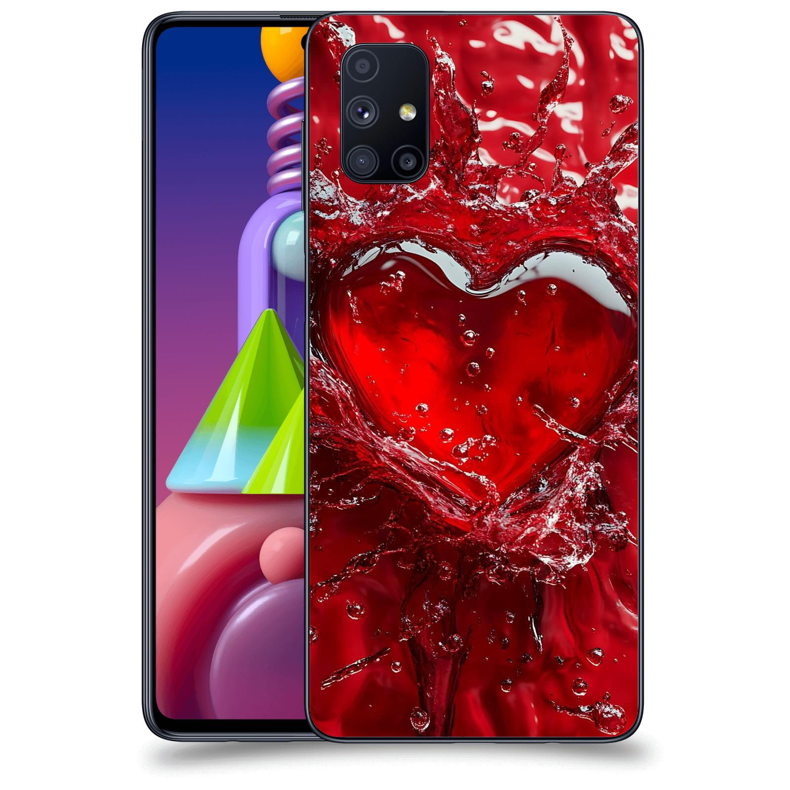 ACOVER Kryt na mobil Samsung Galaxy M51 M515F - Love I