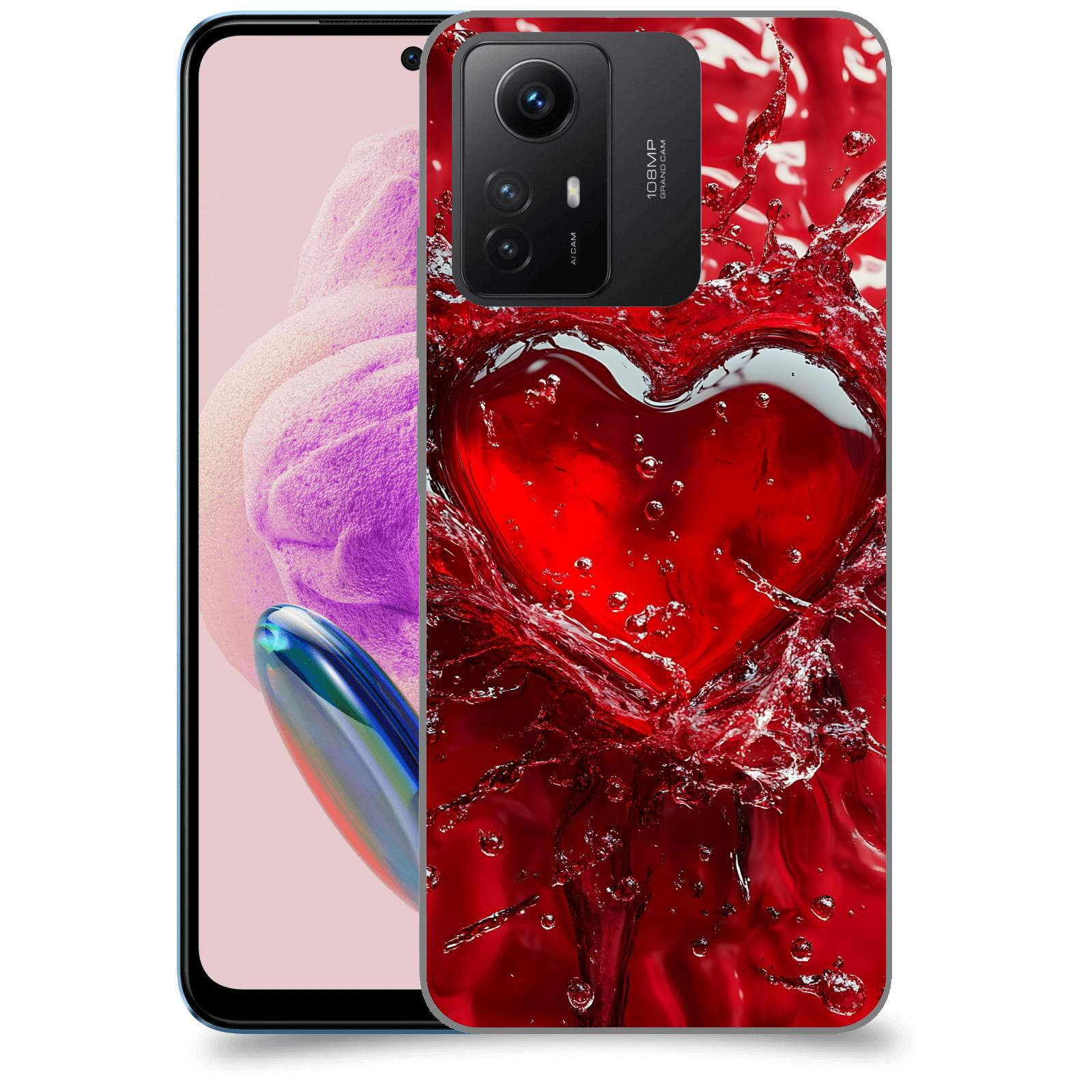ACOVER Kryt na mobil Xiaomi Redmi Note 12S - Love I