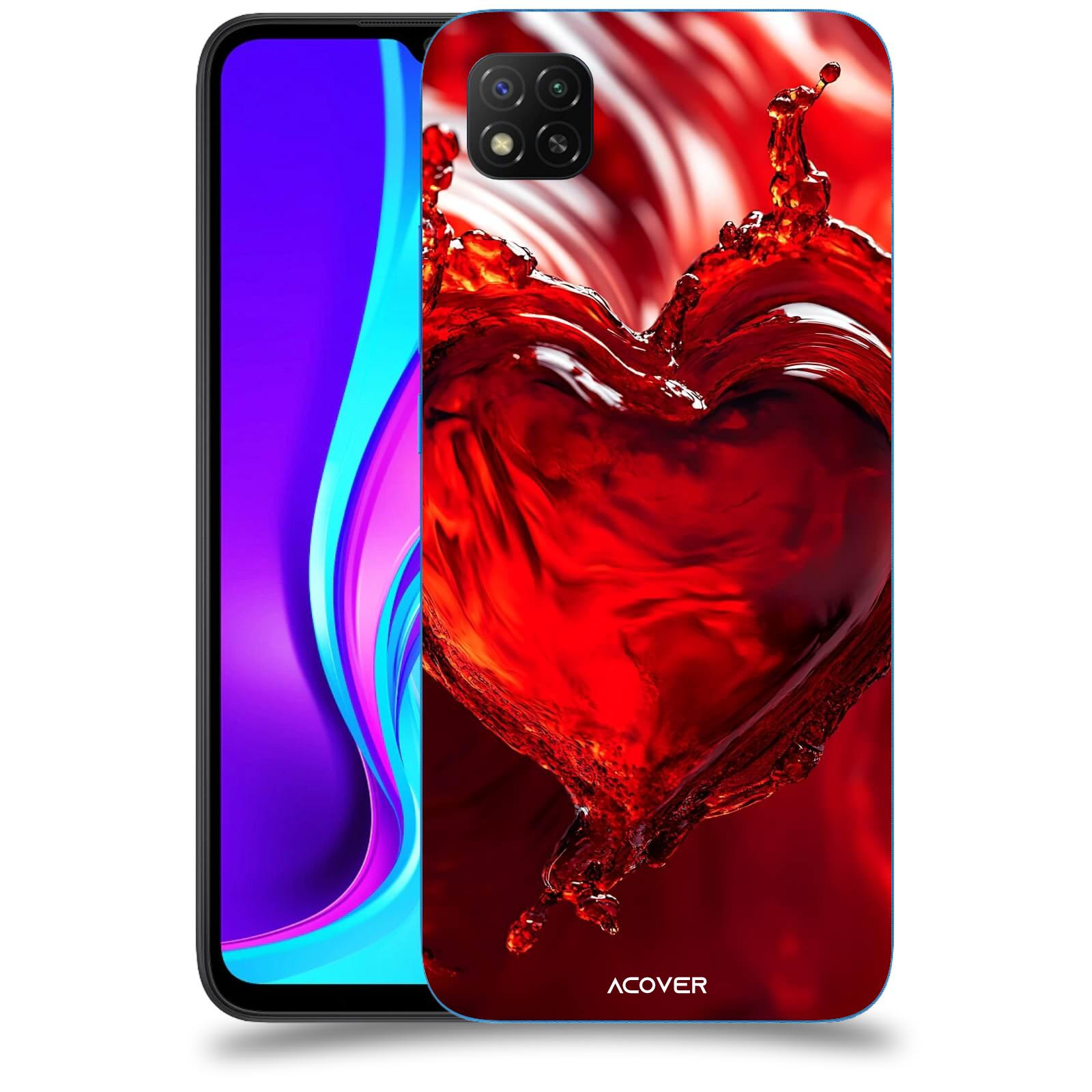 ACOVER Kryt na mobil Xiaomi Redmi 9C - Love II