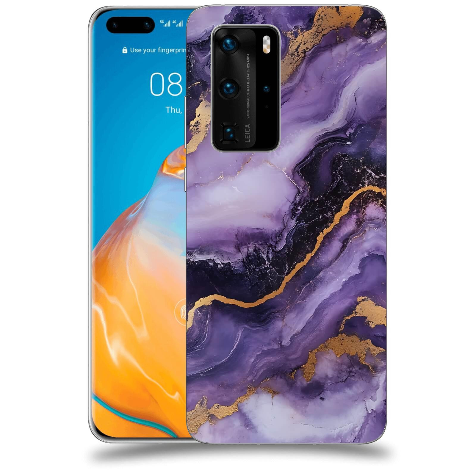 ACOVER Kryt na mobil Huawei P40 - Violet II