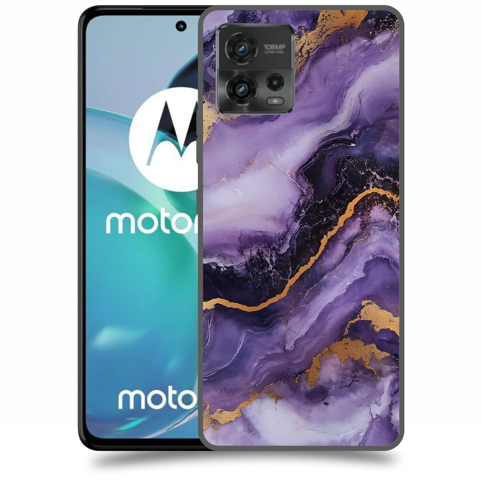 ACOVER Kryt na mobil Motorola Moto G72 - Violet II