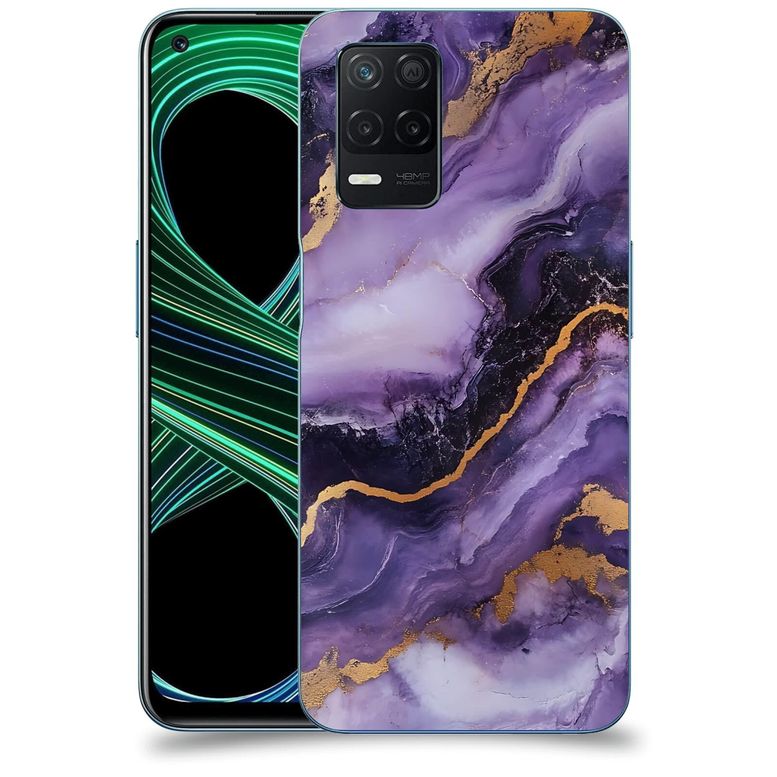 ACOVER Kryt na mobil Realme 8 5G - Violet II