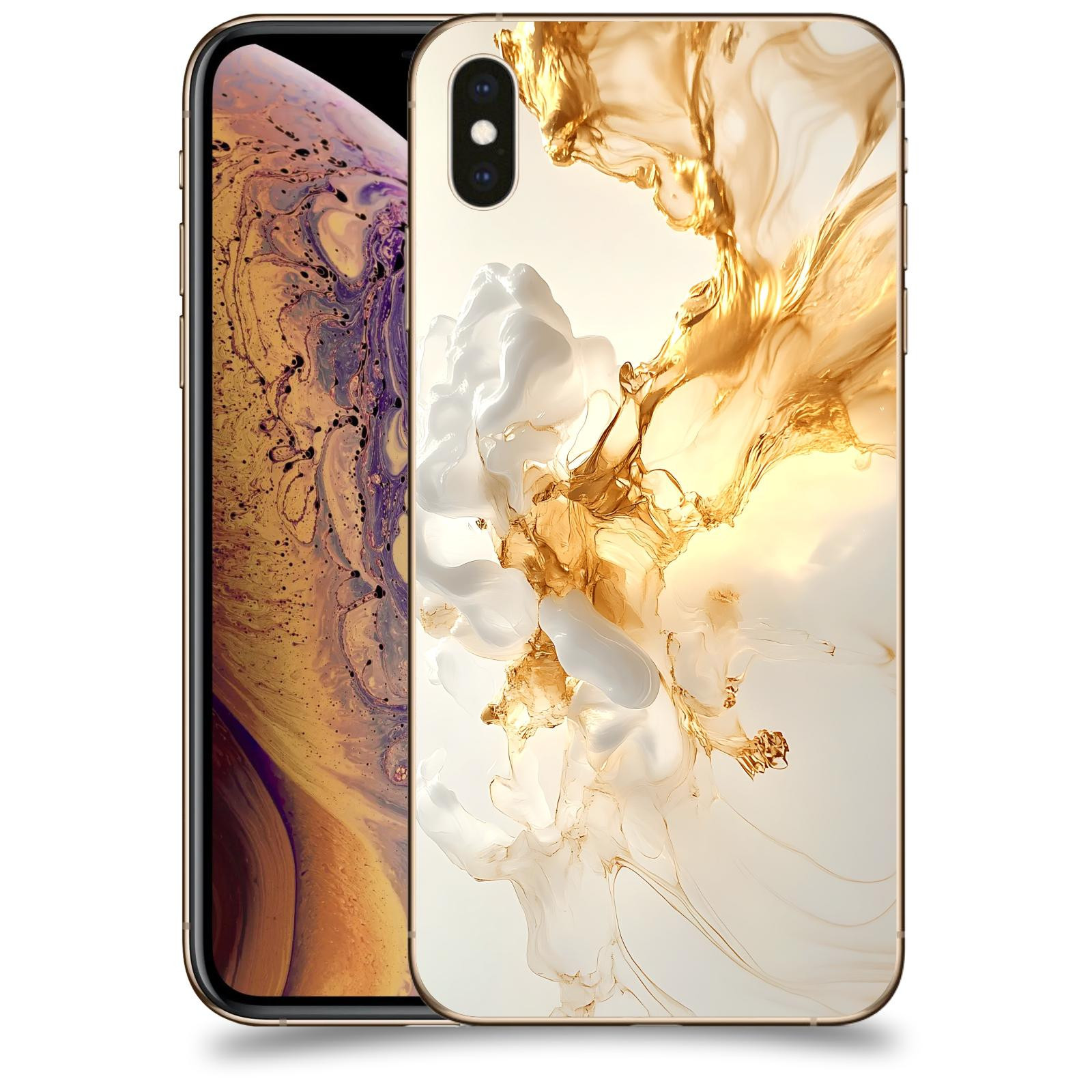ACOVER Kryt na mobil Apple iPhone XS Max - Vanilla Bourbon I