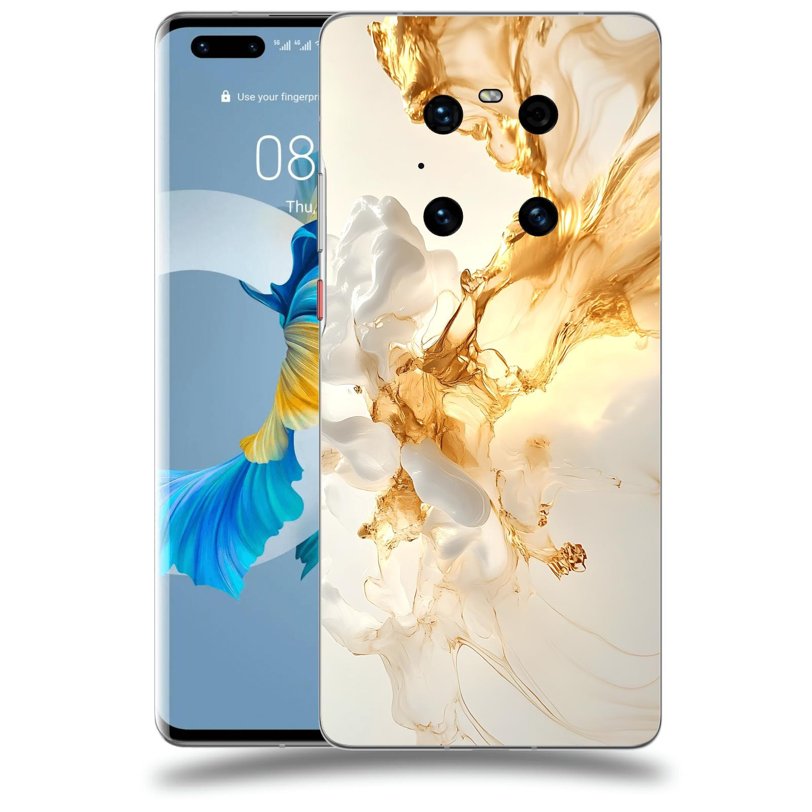 ACOVER Kryt na mobil Huawei Mate 40 Pro - Vanilla Bourbon I