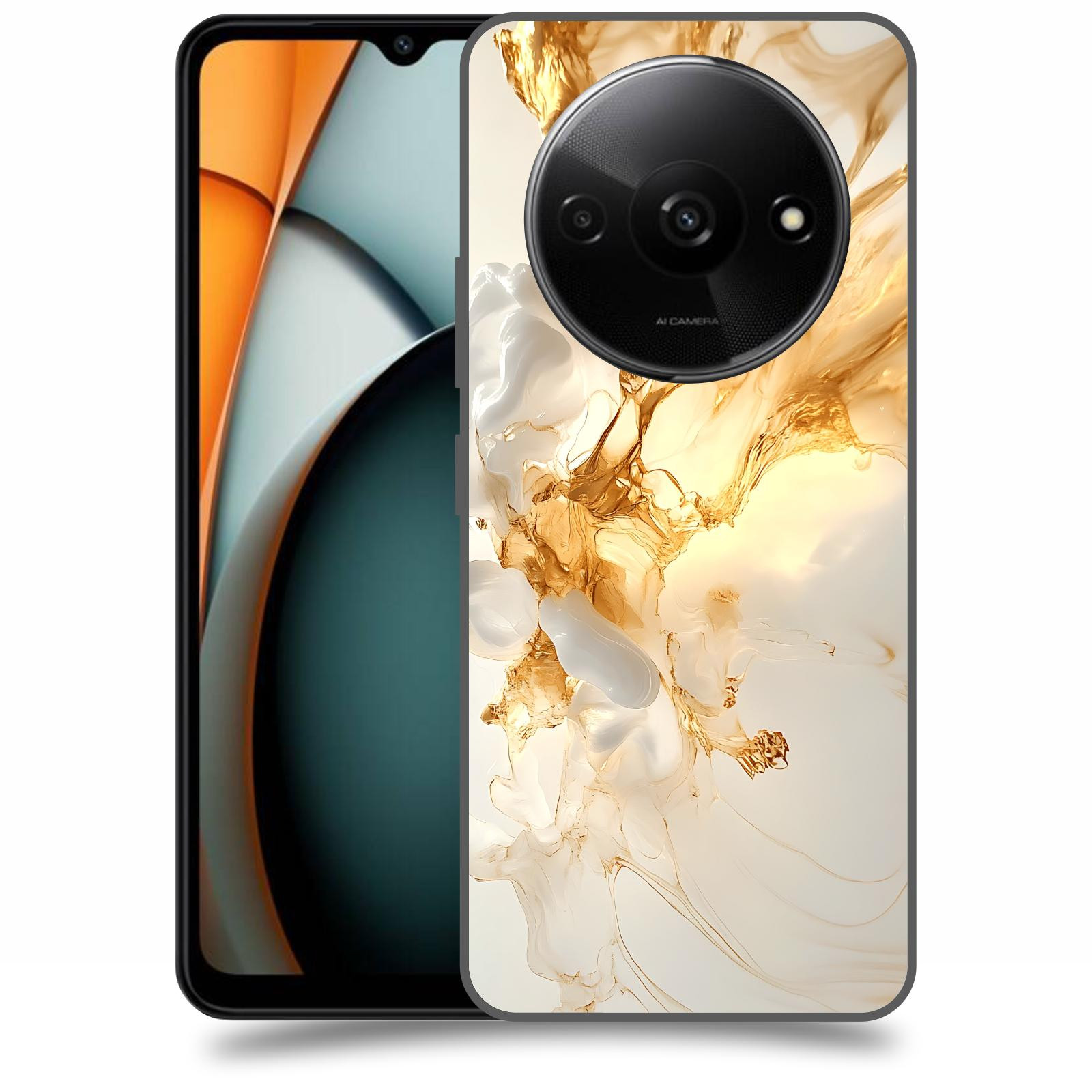 ACOVER Kryt na mobil Xiaomi Redmi A3 - Vanilla Bourbon I