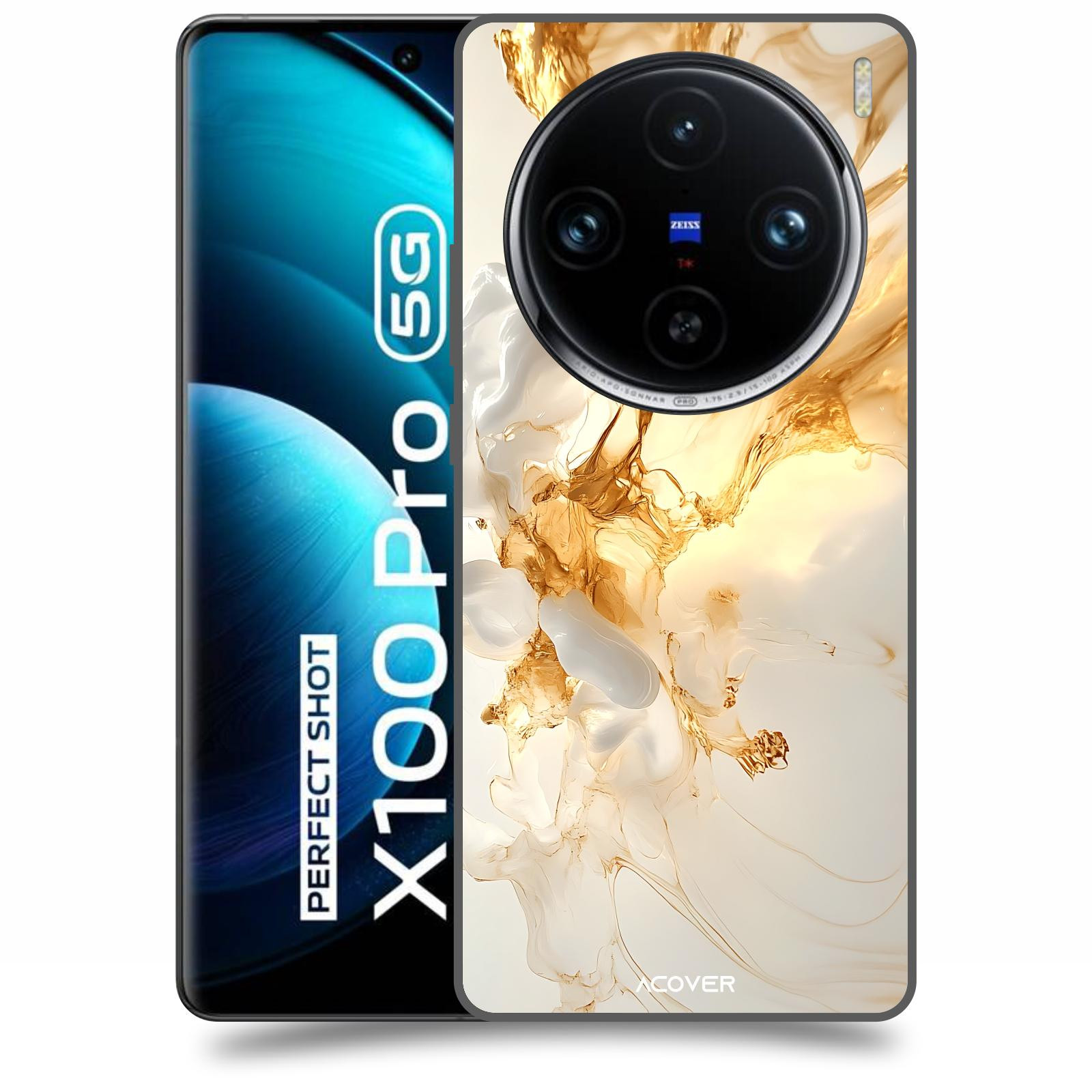 ACOVER Kryt na mobil Vivo X100 Pro - Vanilla Bourbon I