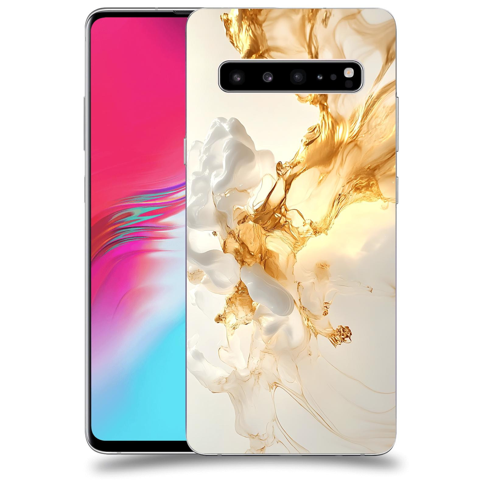 ACOVER Kryt na mobil Samsung Galaxy S10 G973 - Vanilla Bourbon I