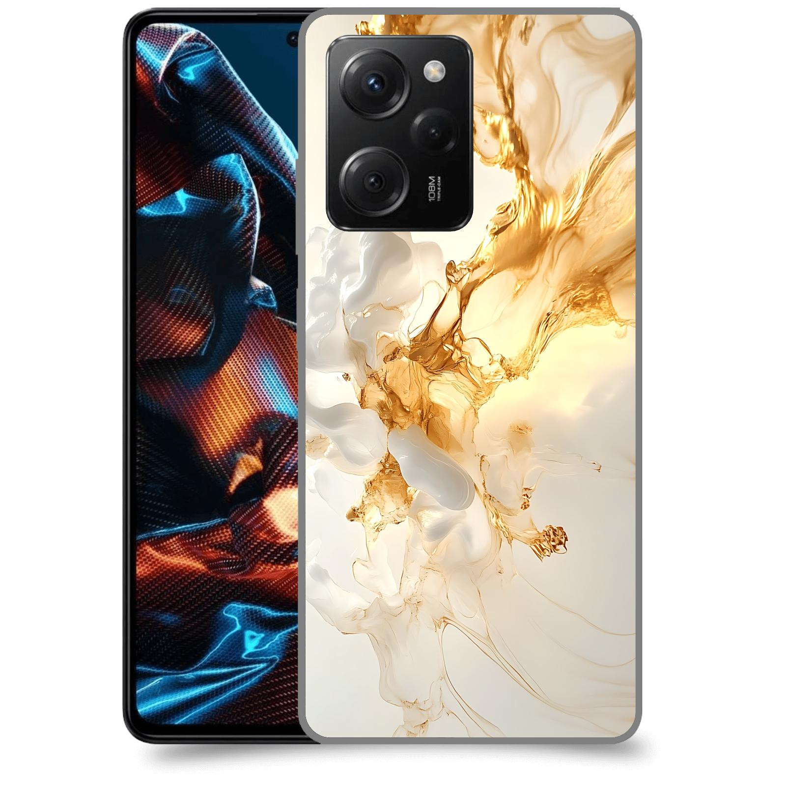 ACOVER Kryt na mobil Xiaomi Poco X5 Pro - Vanilla Bourbon I