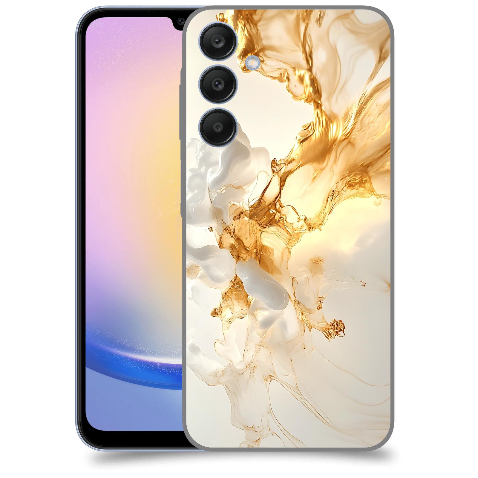 ACOVER Kryt na mobil Samsung Galaxy A25 5G - Vanilla Bourbon I