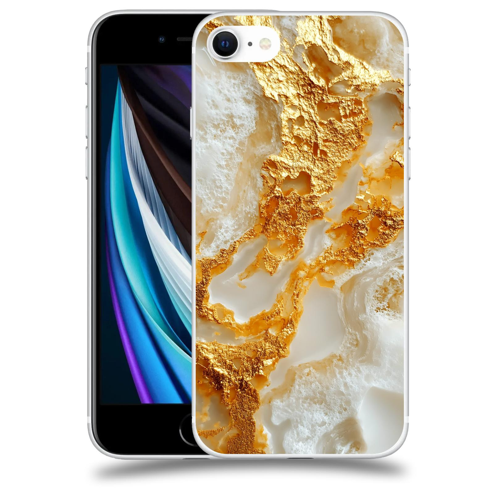 ACOVER Kryt na mobil Apple iPhone SE 2020 - Vanilla Bourbon II