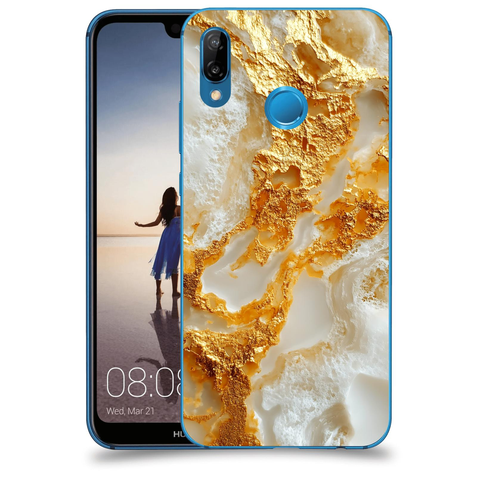 ACOVER Kryt na mobil Huawei P20 Lite - Vanilla Bourbon II