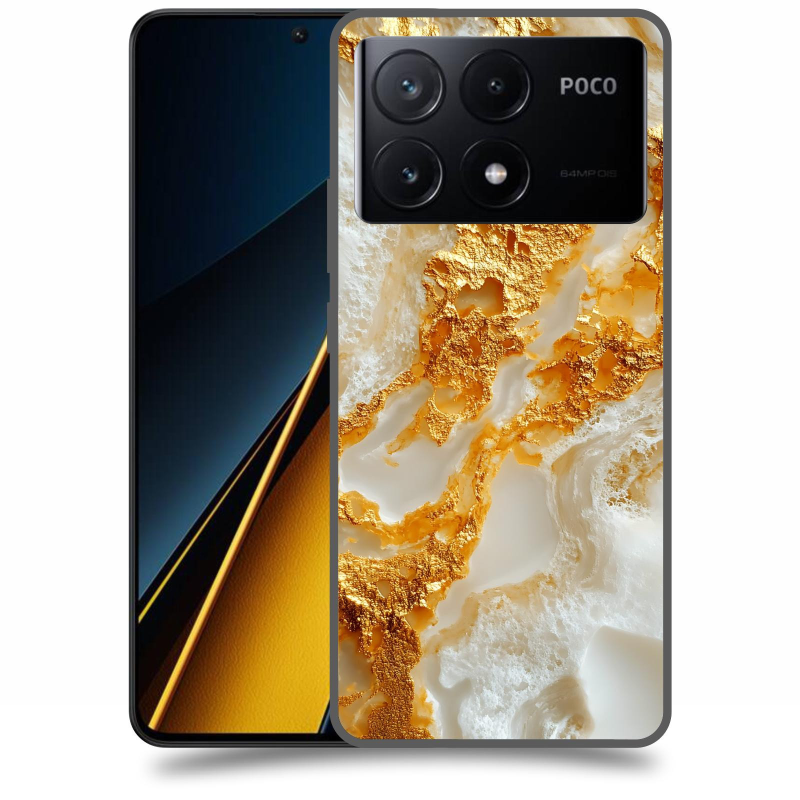 ACOVER Kryt na mobil Poco X6 Pro 5G - Vanilla Bourbon II