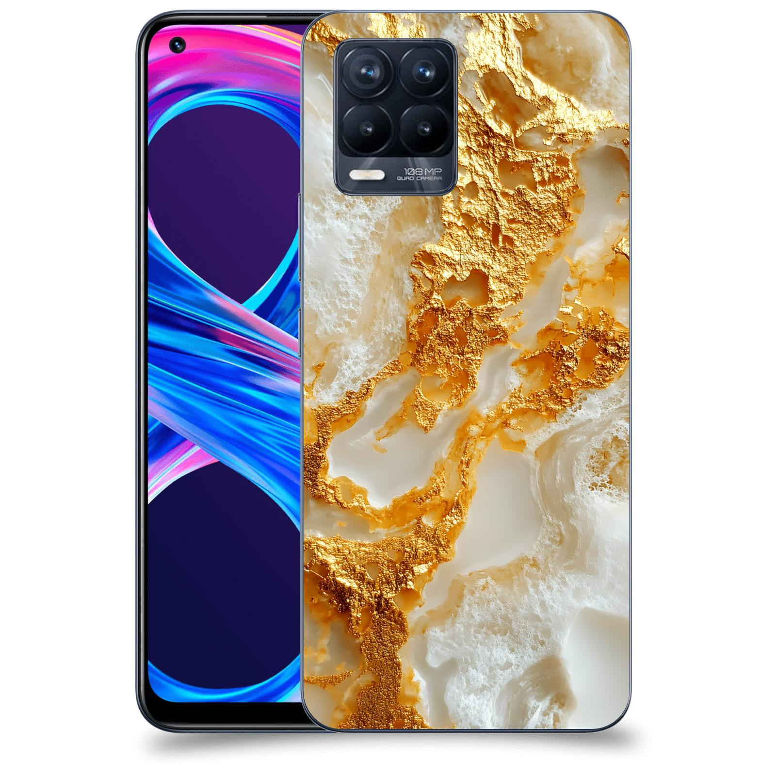 ACOVER Kryt na mobil Realme 8 Pro - Vanilla Bourbon II
