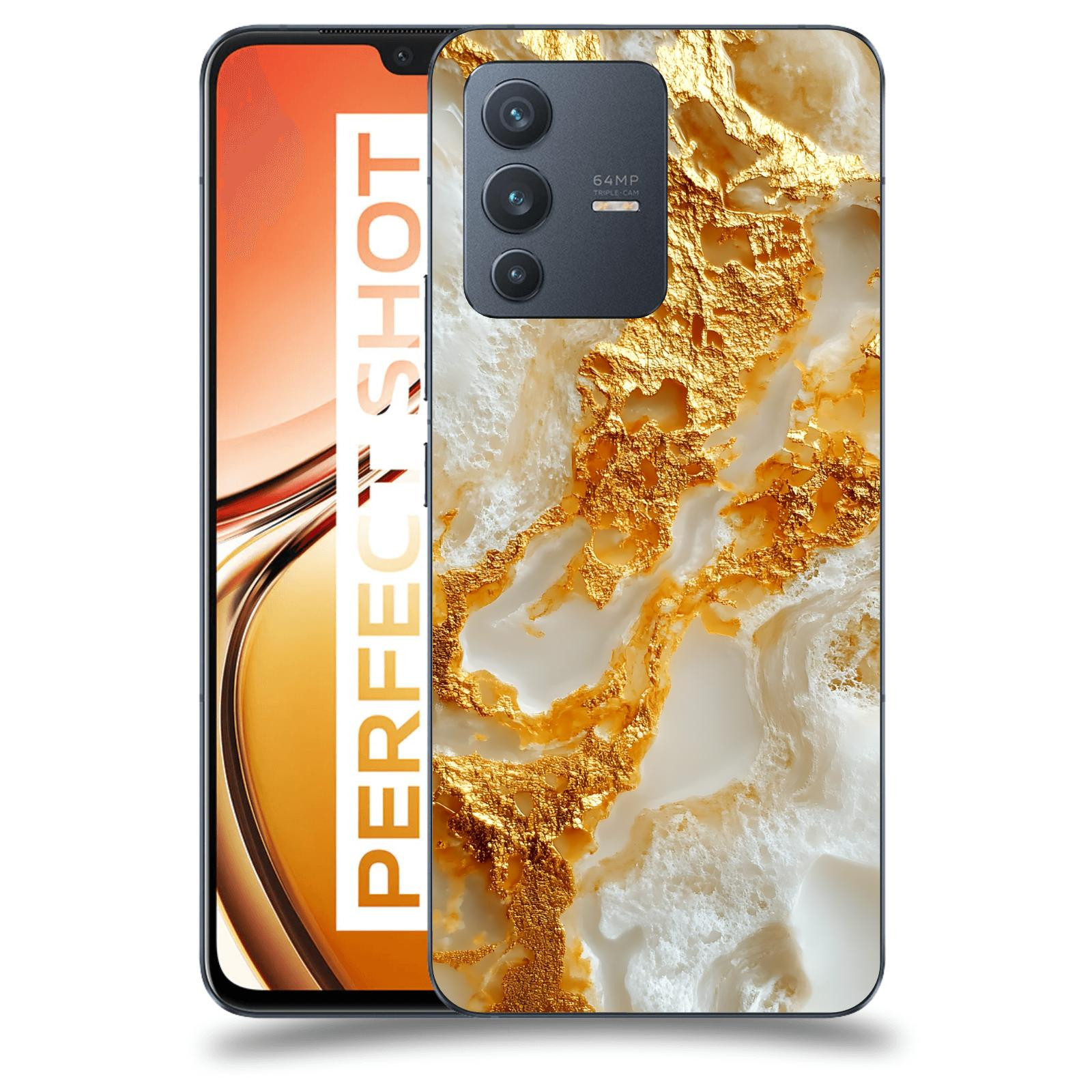 ACOVER Kryt na mobil Vivo V23 5G - Vanilla Bourbon II