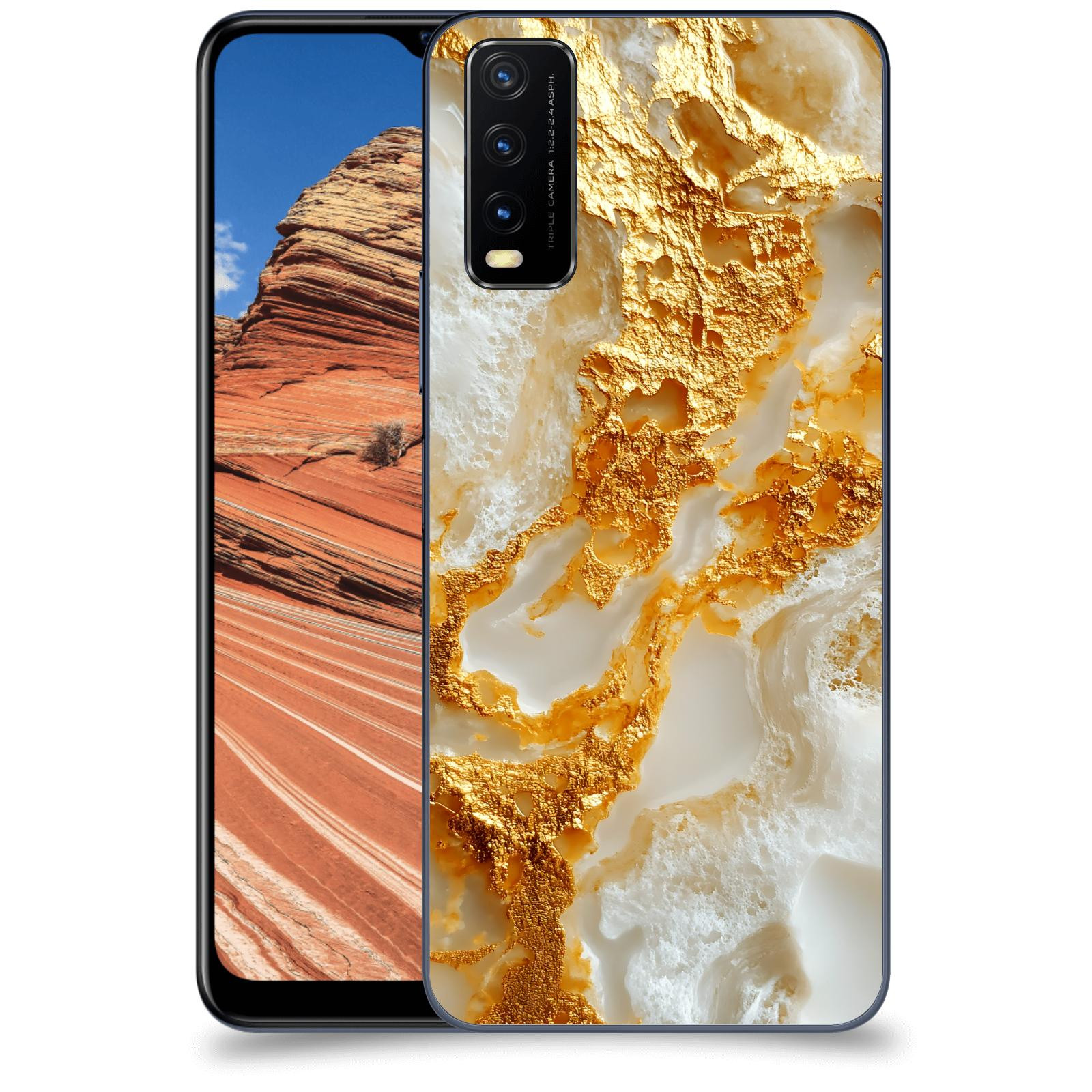 ACOVER Kryt na mobil Vivo Y20s - Vanilla Bourbon II