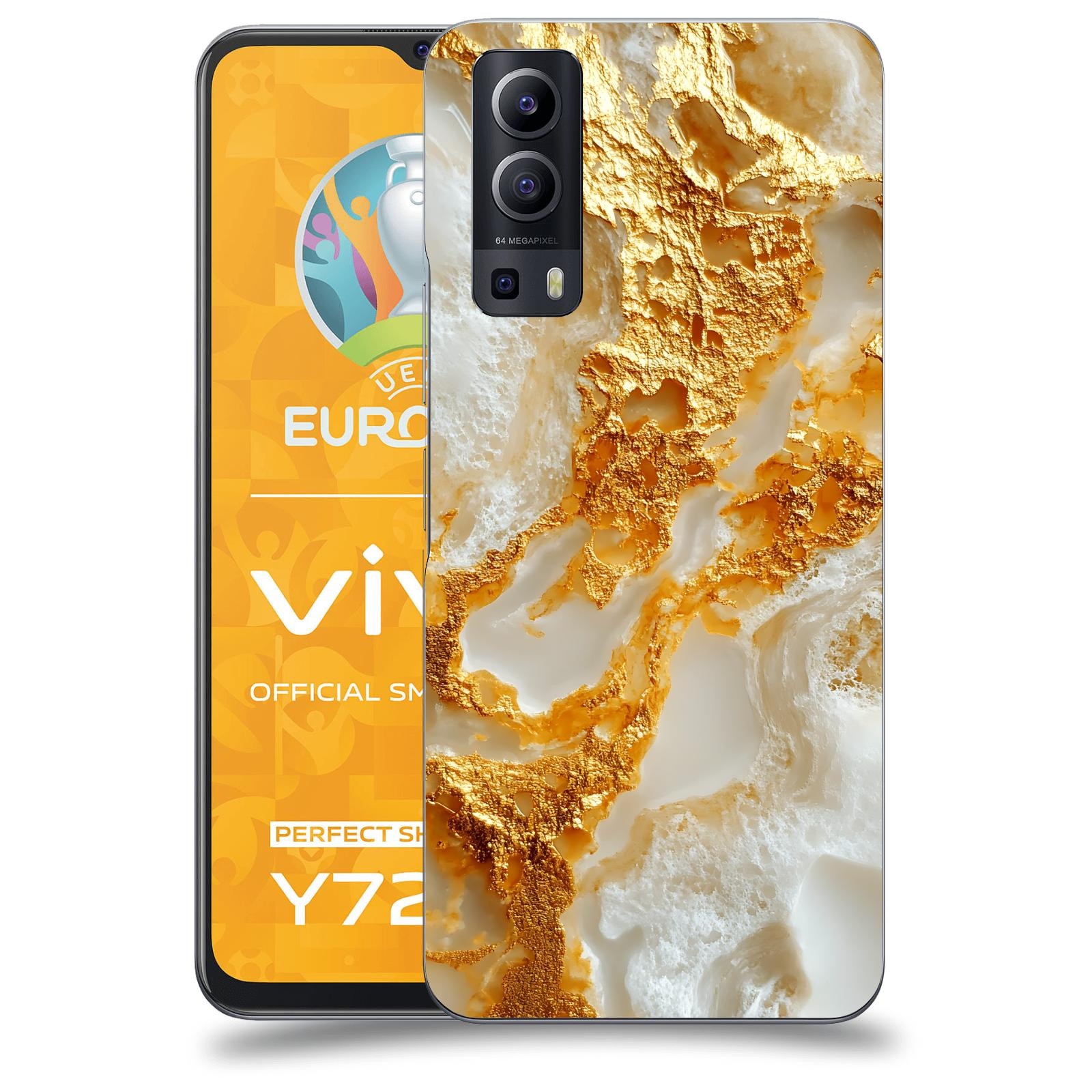 ACOVER Kryt na mobil Vivo Y72 5G - Vanilla Bourbon II