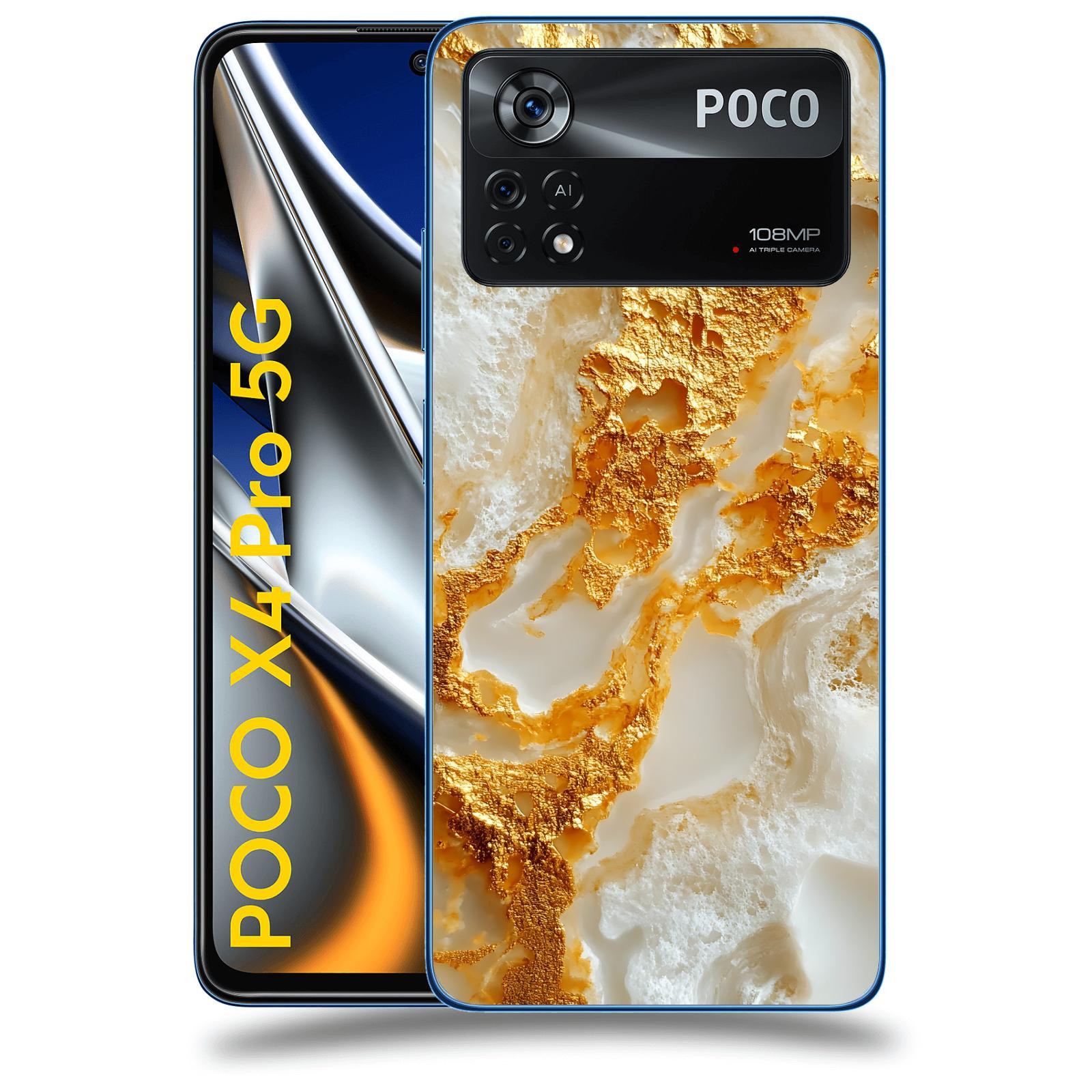 ACOVER Kryt na mobil Xiaomi Poco X4 Pro 5G - Vanilla Bourbon II