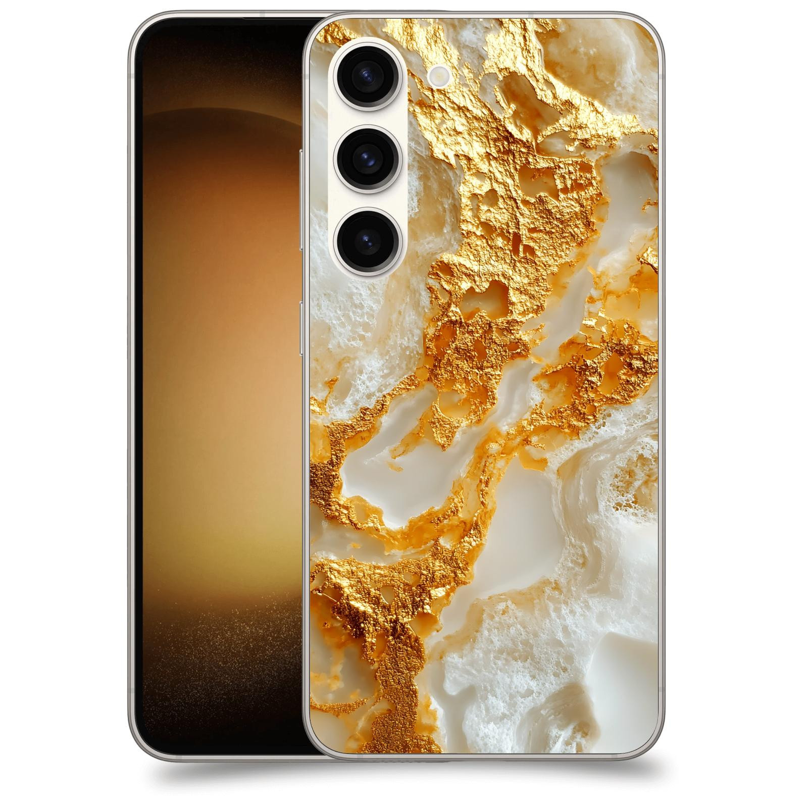 ACOVER Kryt na mobil Samsung Galaxy S23 5G - Vanilla Bourbon II