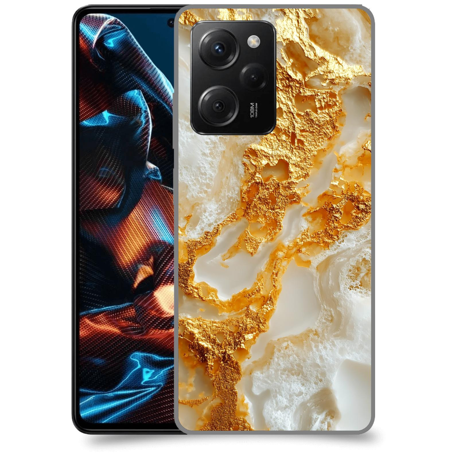 ACOVER Kryt na mobil Xiaomi Poco X5 Pro - Vanilla Bourbon II