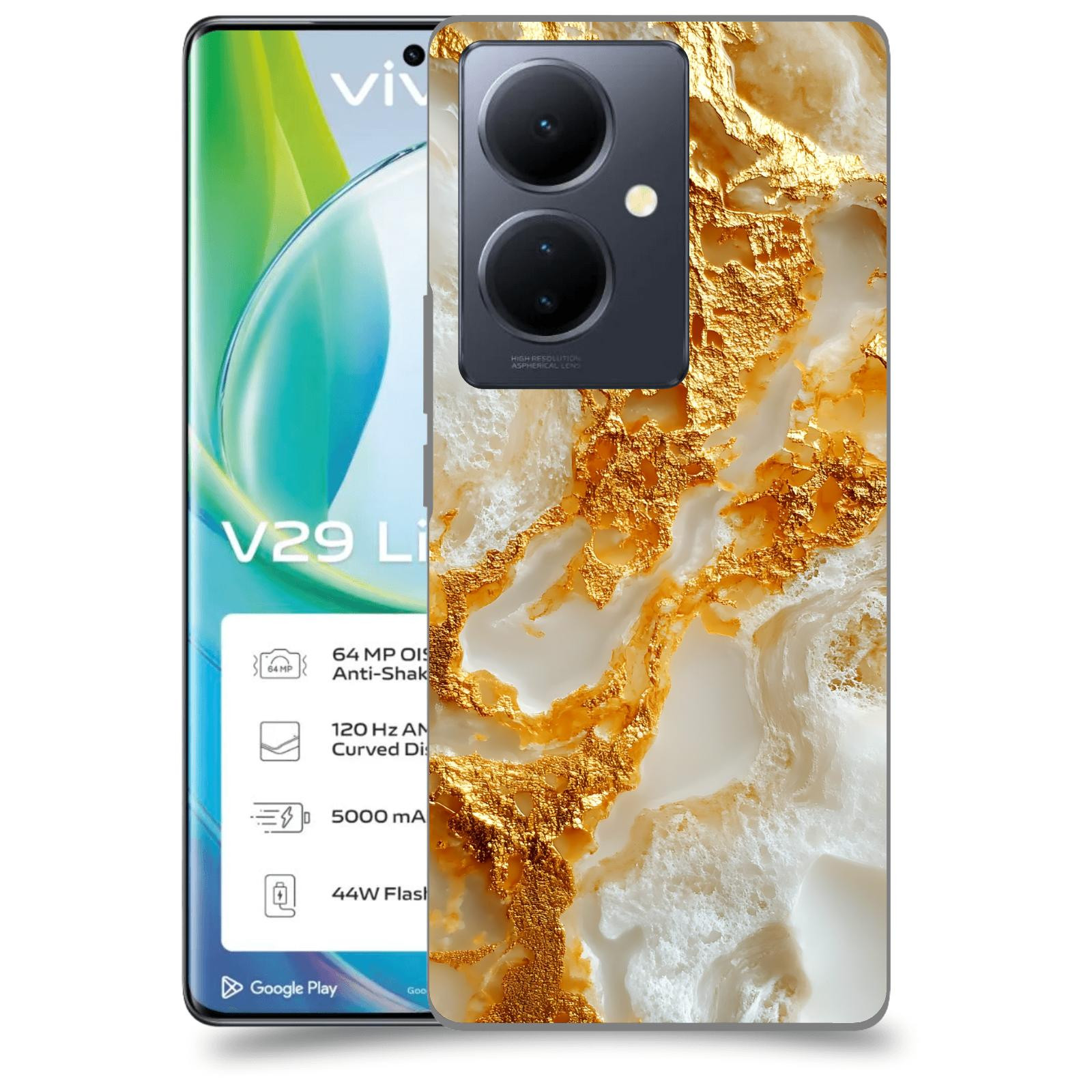 ACOVER Kryt na mobil VIVO V29 Lite 5G - Vanilla Bourbon II