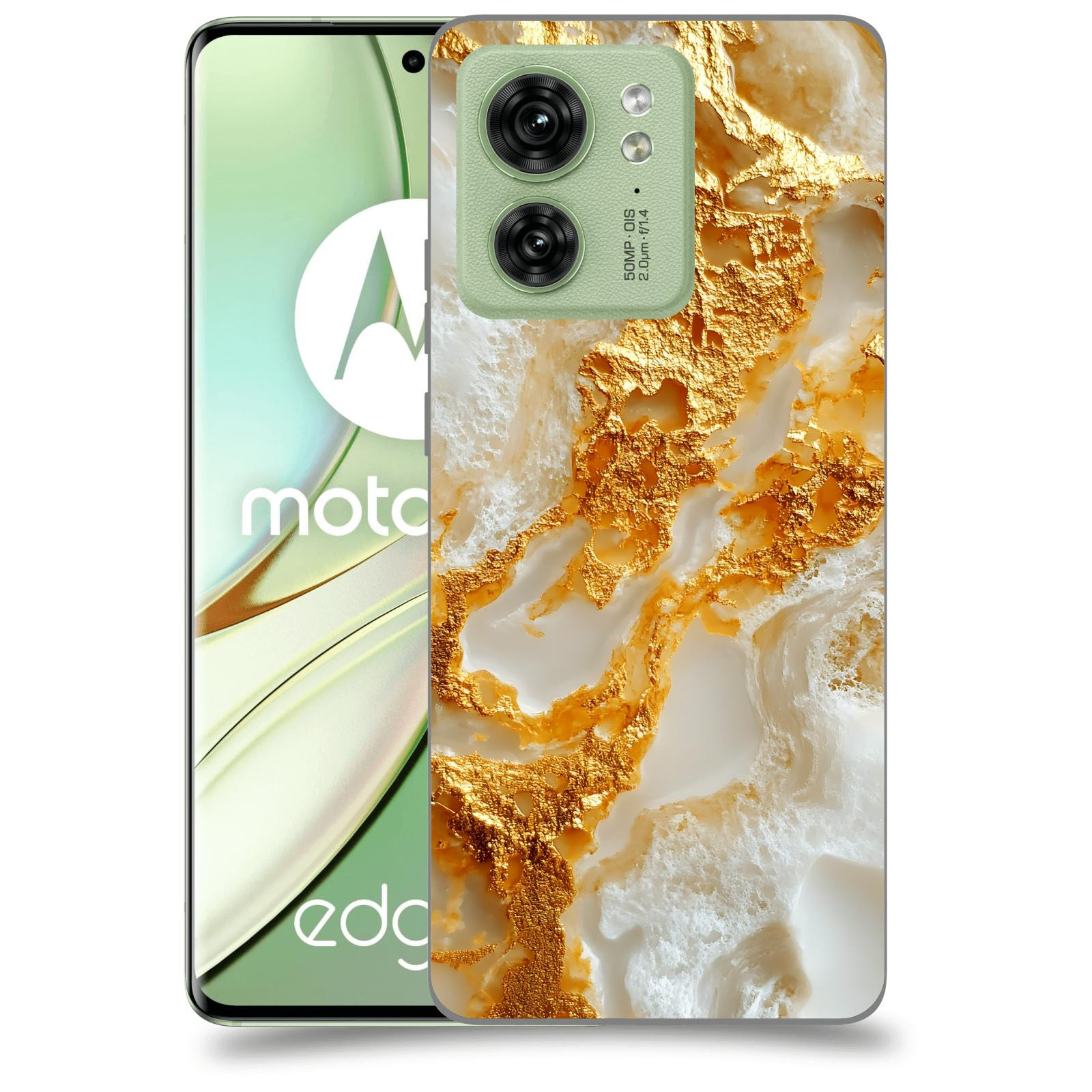 ACOVER Kryt na mobil Motorola EDGE 40 5G - Vanilla Bourbon II