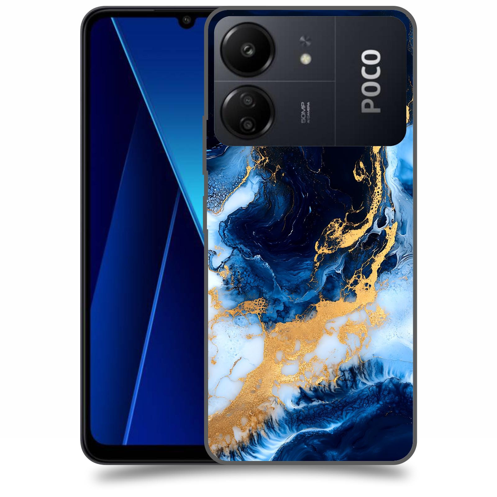 ACOVER Kryt na mobil Poco C65 - Royal Blue I