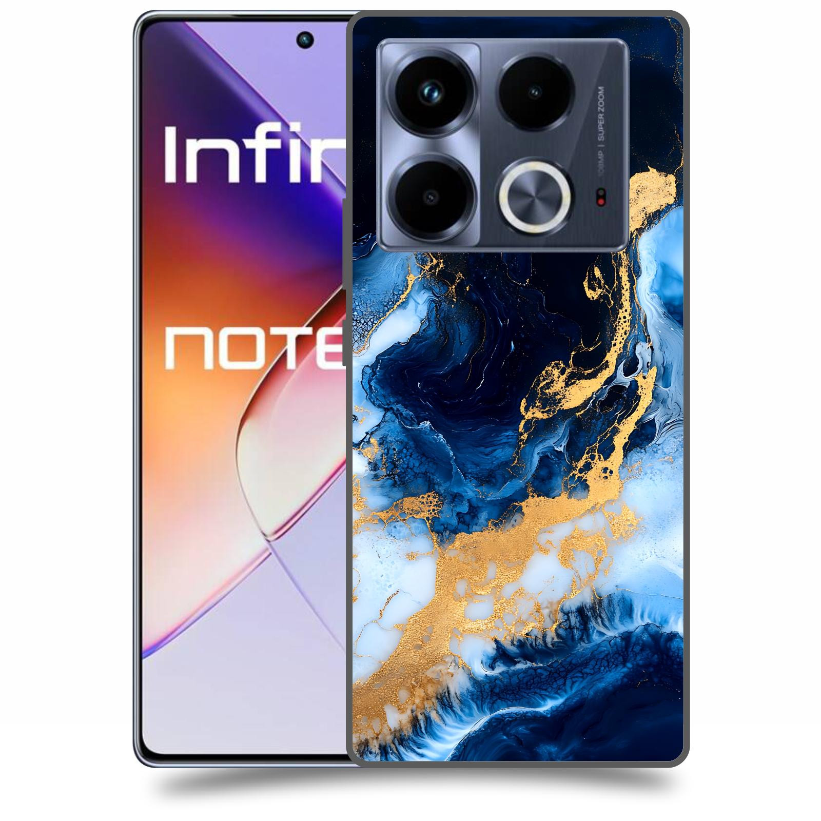 ACOVER Kryt na mobil Infinix Note 40 - Royal Blue I