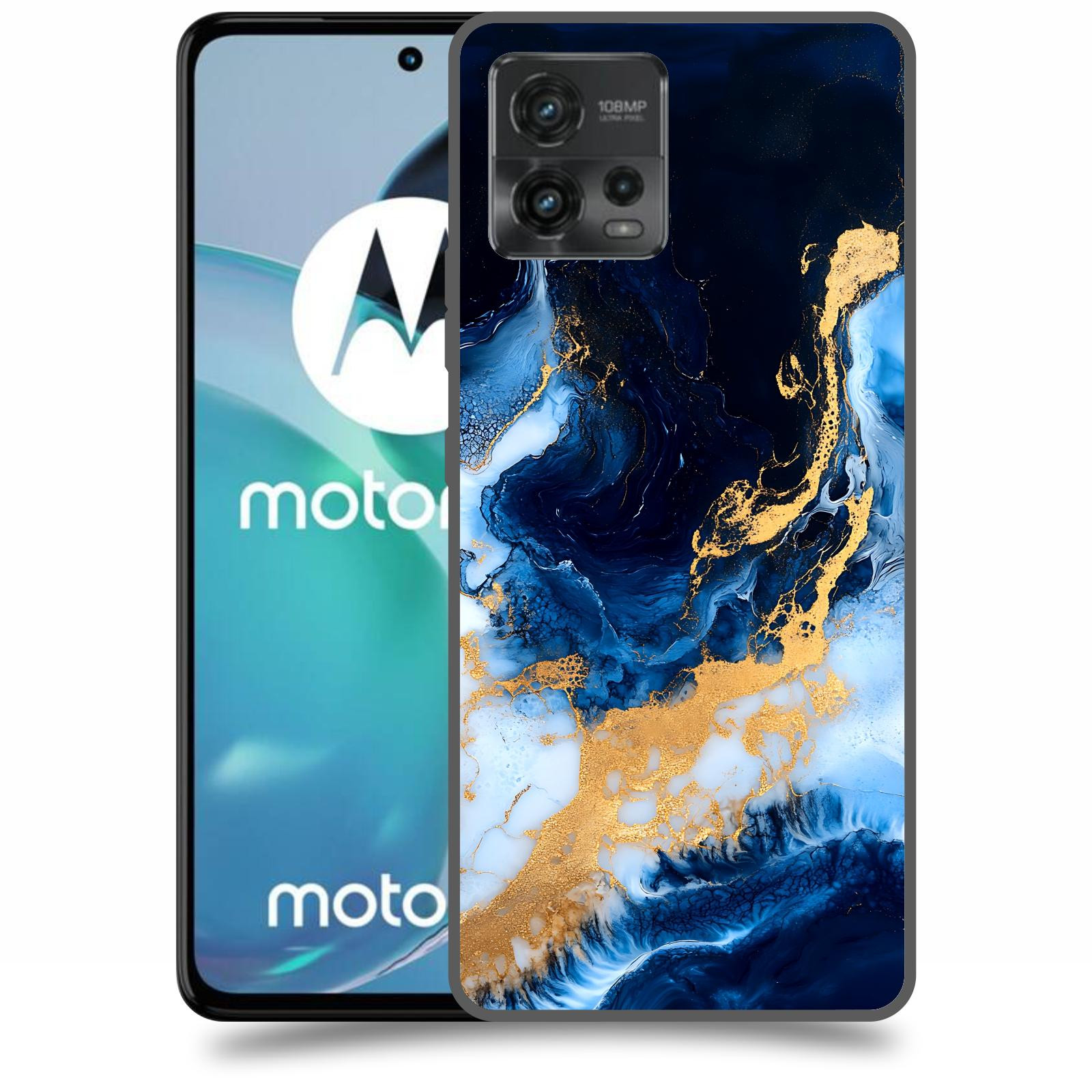 ACOVER Kryt na mobil Motorola Moto G72 - Royal Blue I