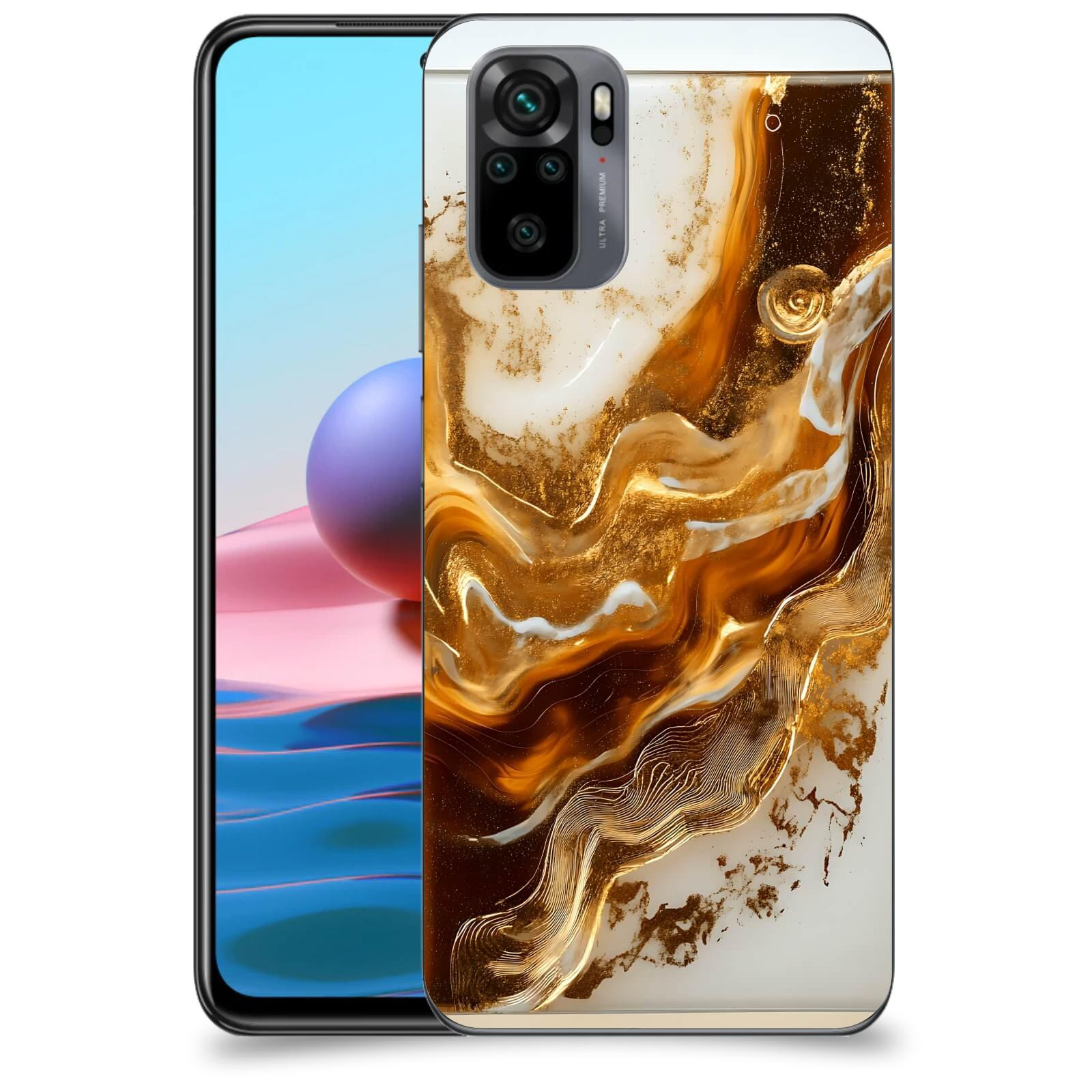 ACOVER Kryt na mobil Xiaomi Redmi Note 10 - Amber I