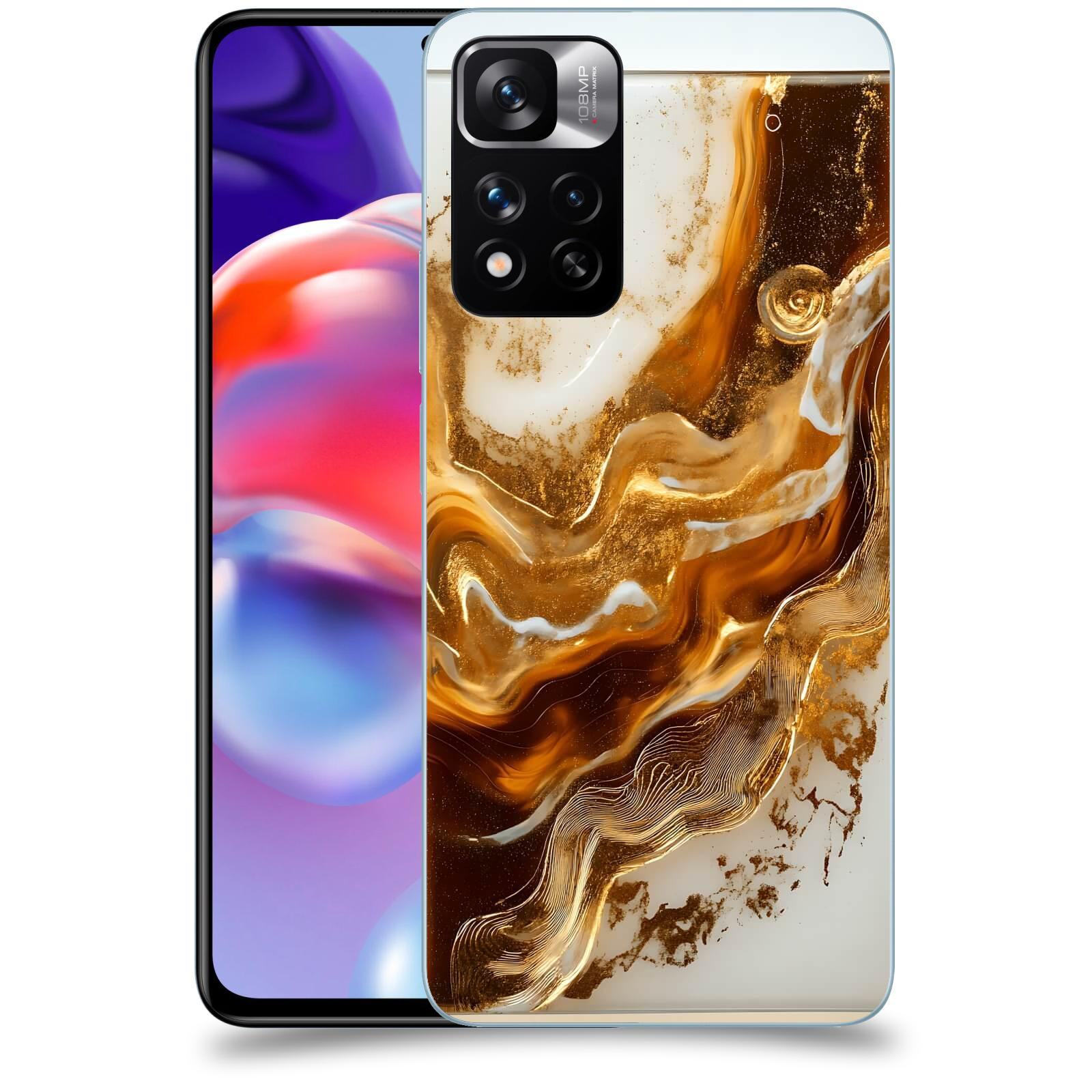 ACOVER Kryt na mobil Xiaomi Redmi Note 11 Pro+ 5G - Amber I