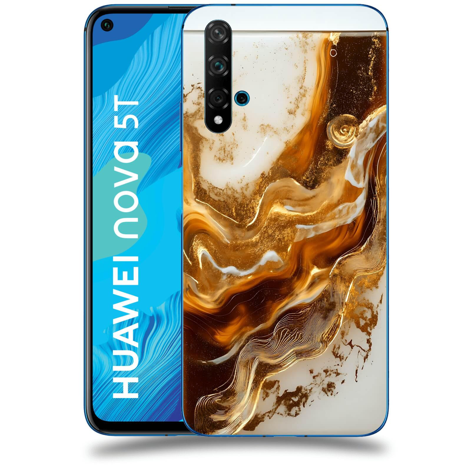 ACOVER Kryt na mobil Huawei Nova 5T - Amber I