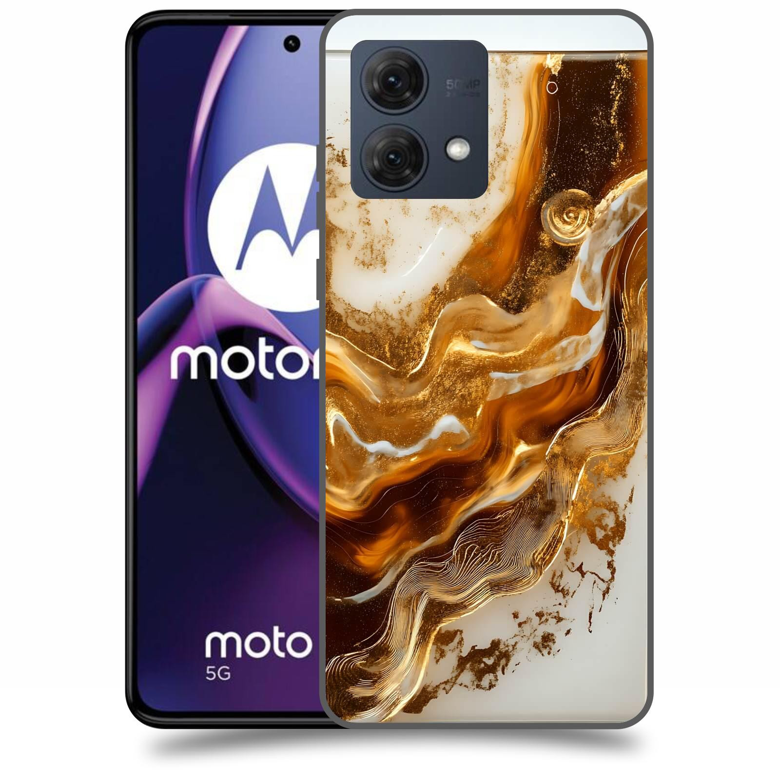ACOVER Kryt na mobil Motorola Moto G84 5G - Amber I