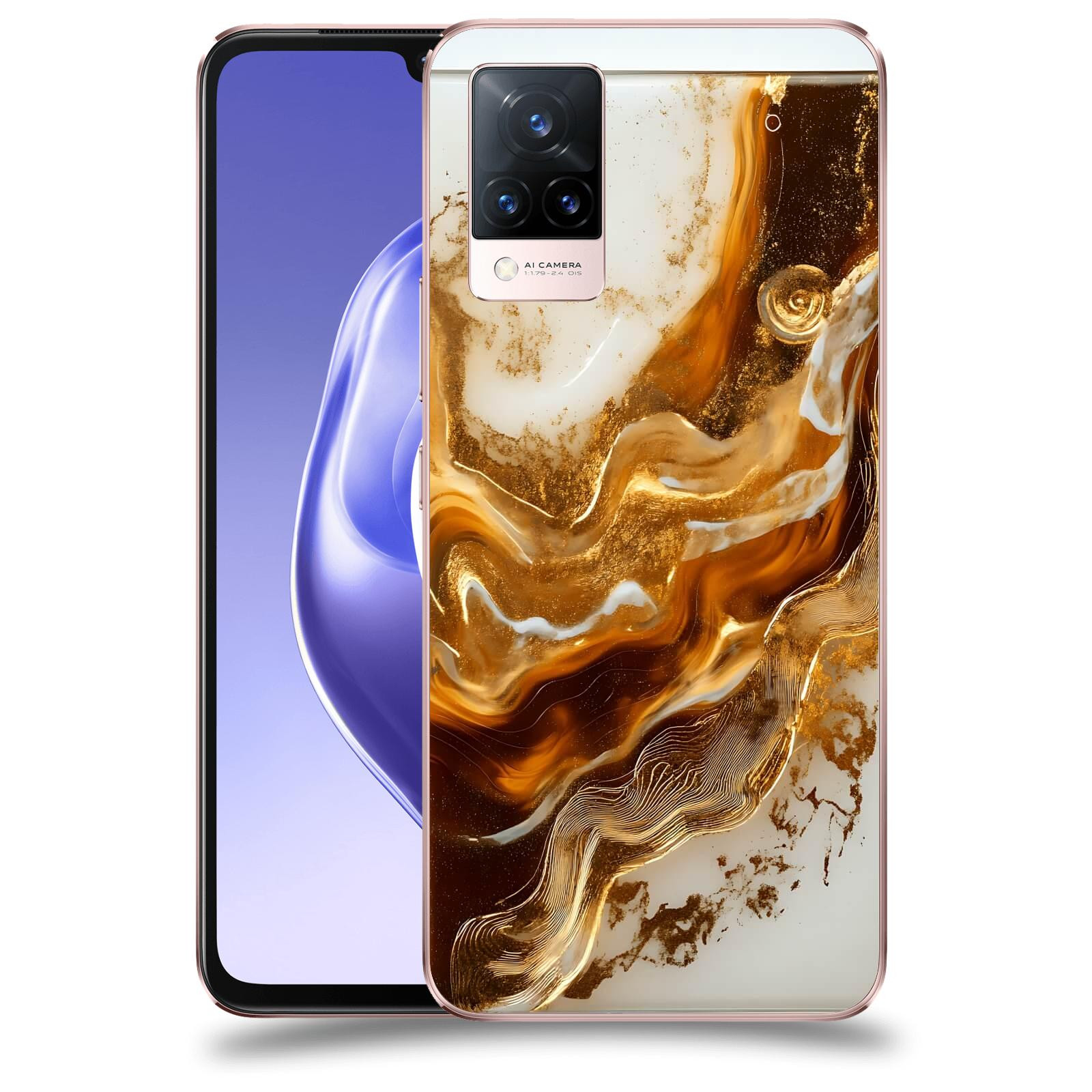 ACOVER Kryt na mobil Vivo V21 5G - Amber I