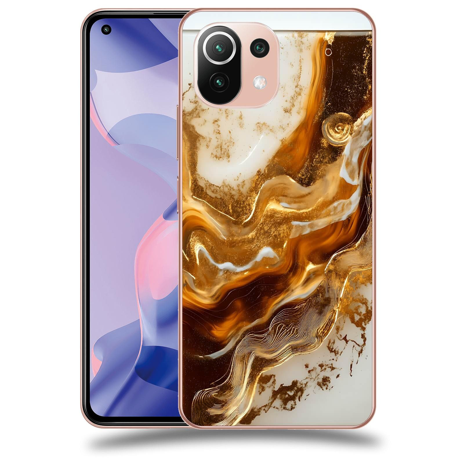 ACOVER Kryt na mobil Xiaomi 11 Lite 5G NE - Amber I