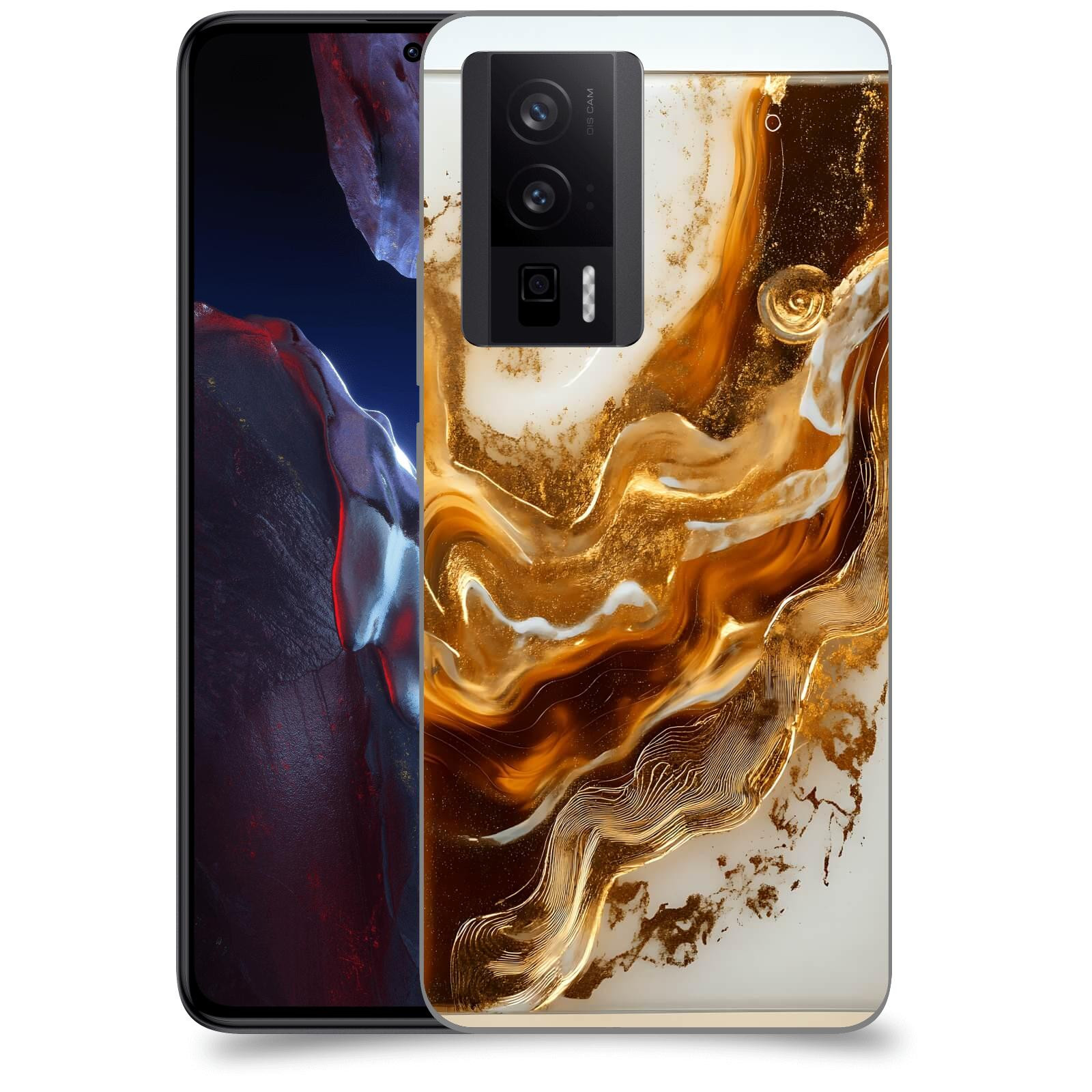 ACOVER Kryt na mobil Xiaomi Poco F5 Pro 5G - Amber I