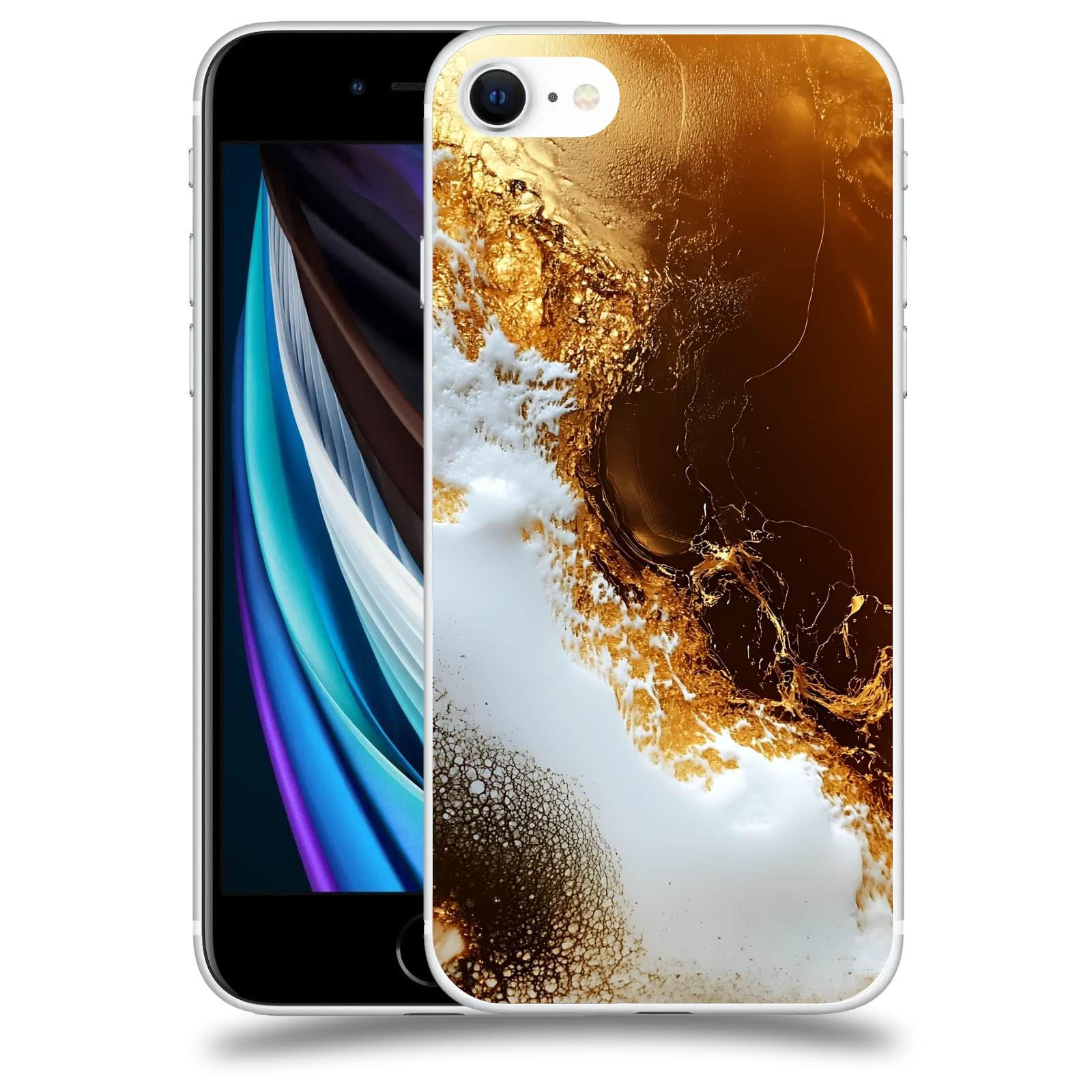 ACOVER Kryt na mobil Apple iPhone SE 2020 - Amber II