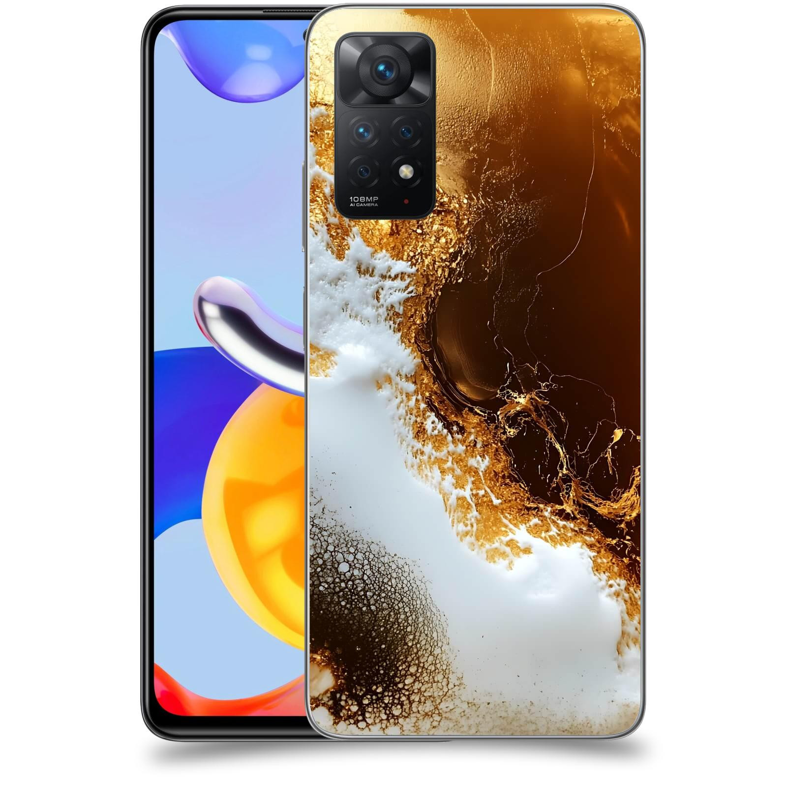 ACOVER Kryt na mobil Xiaomi Redmi Note 11 Pro - Amber II