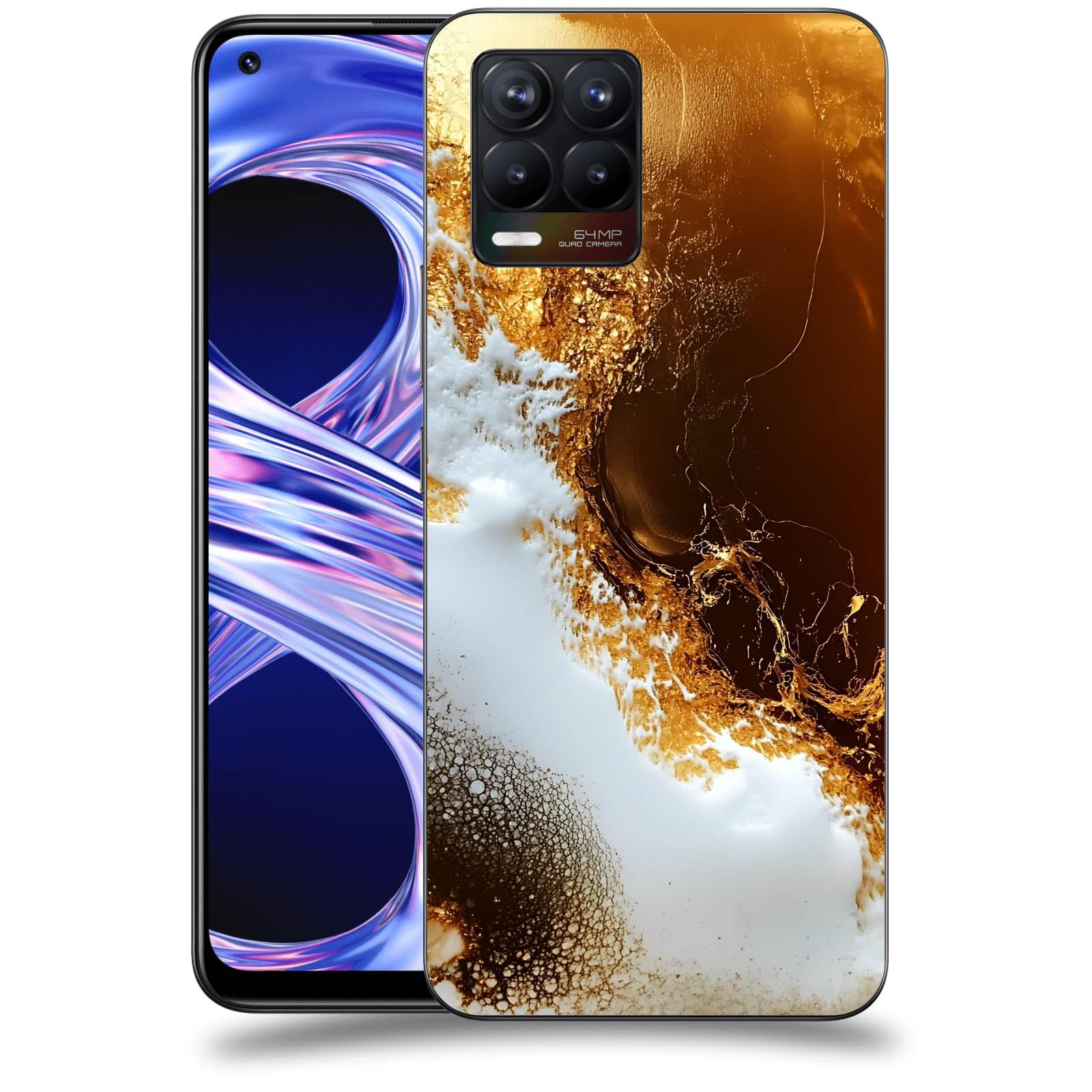 ACOVER Kryt na mobil Realme 8 - Amber II