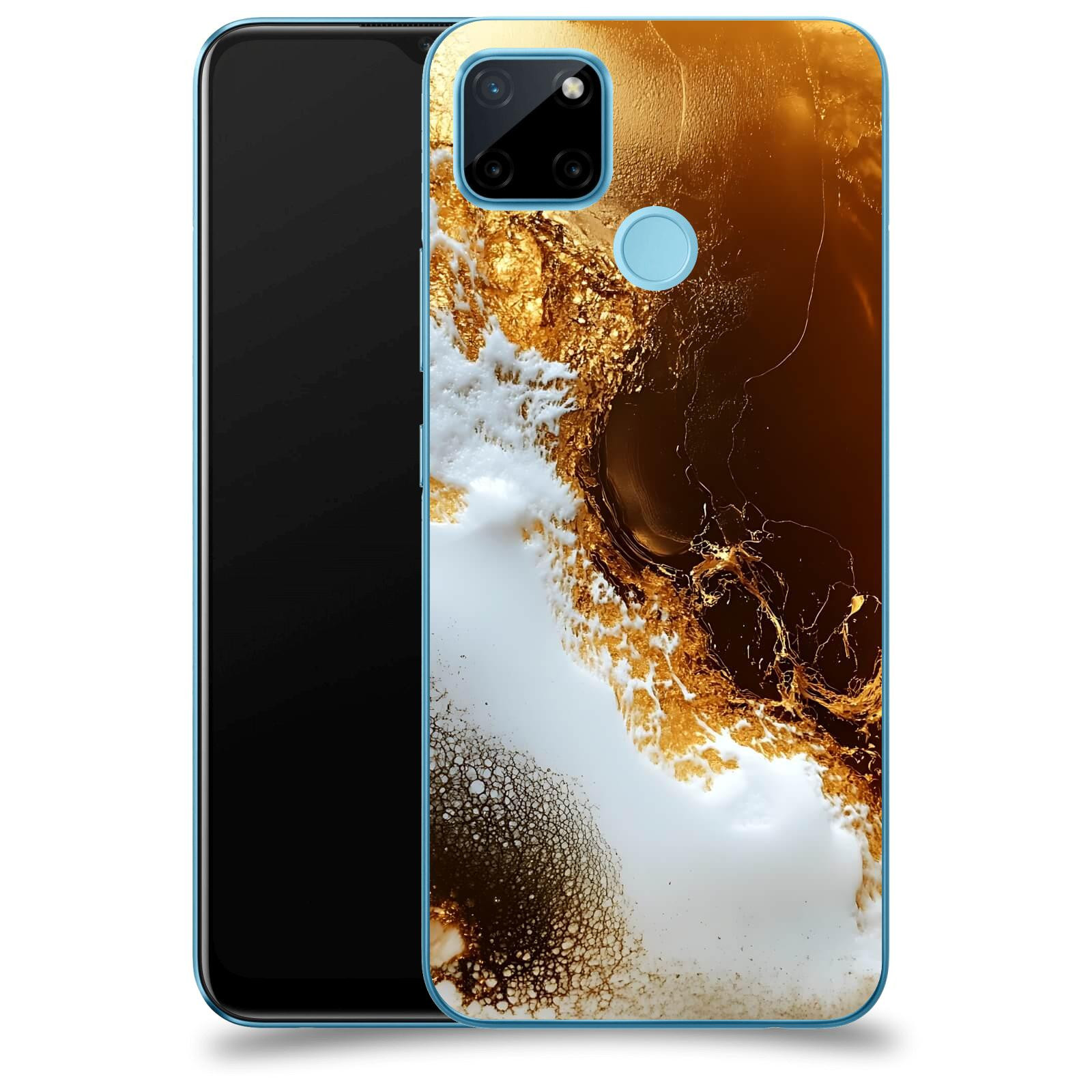 ACOVER Kryt na mobil Realme C21Y - Amber II