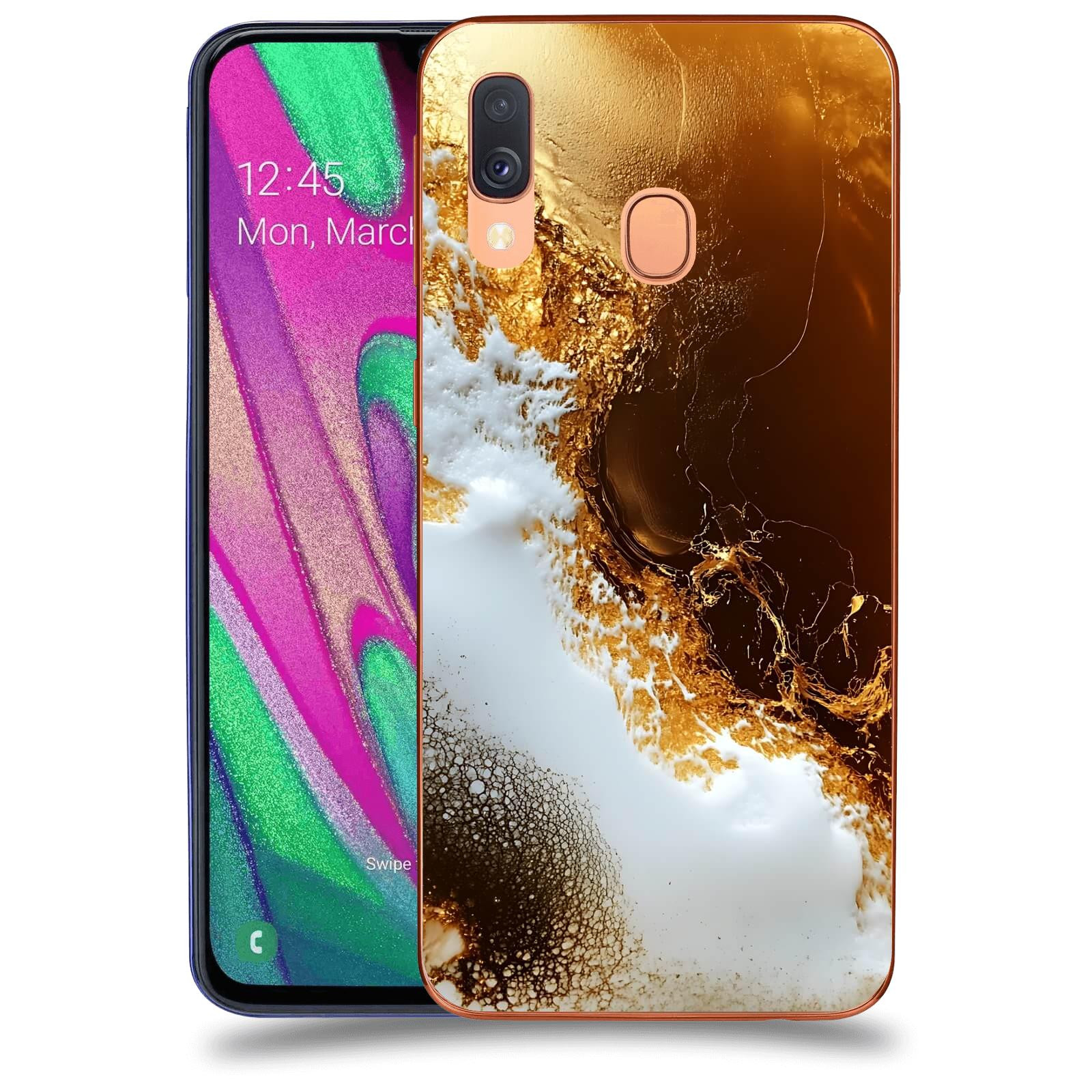 ACOVER Kryt na mobil Samsung Galaxy A40 A405F - Amber II
