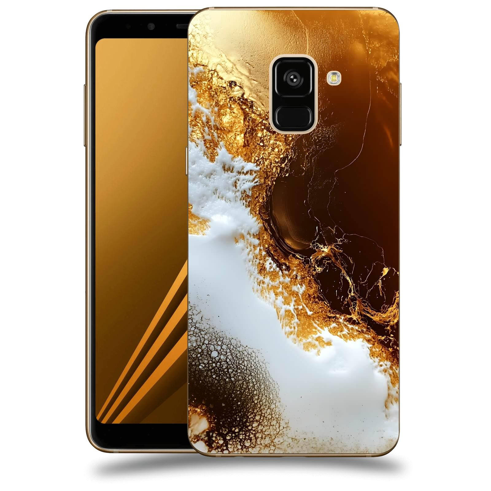ACOVER Kryt na mobil Samsung Galaxy A8 2018 A530F - Amber II